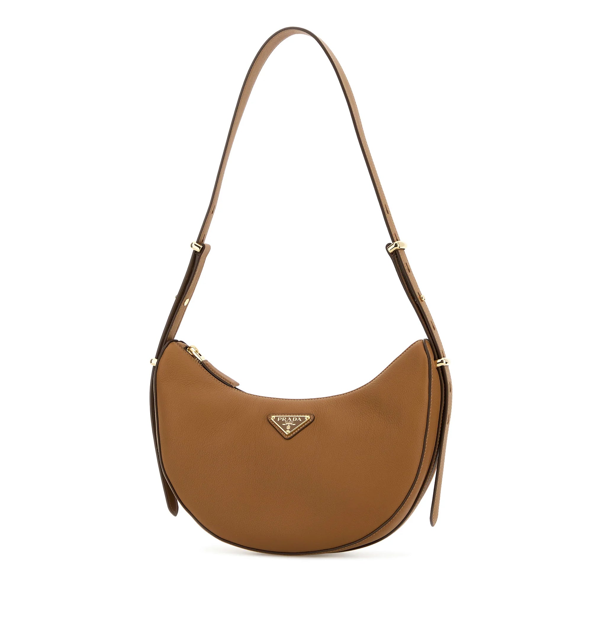 Arqué Small Leather Shoulder Bag