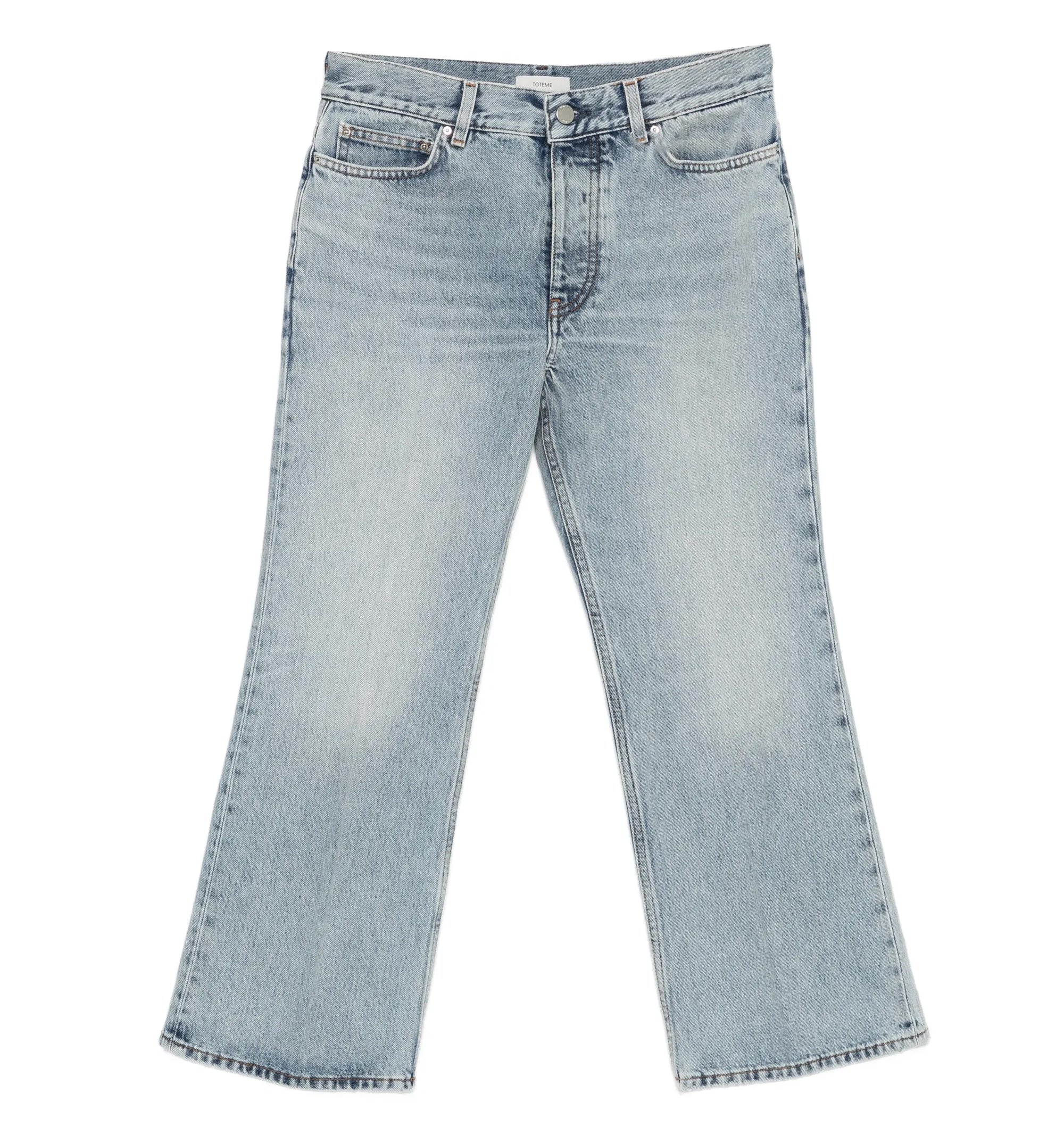 Five-Pocket Button Jeans