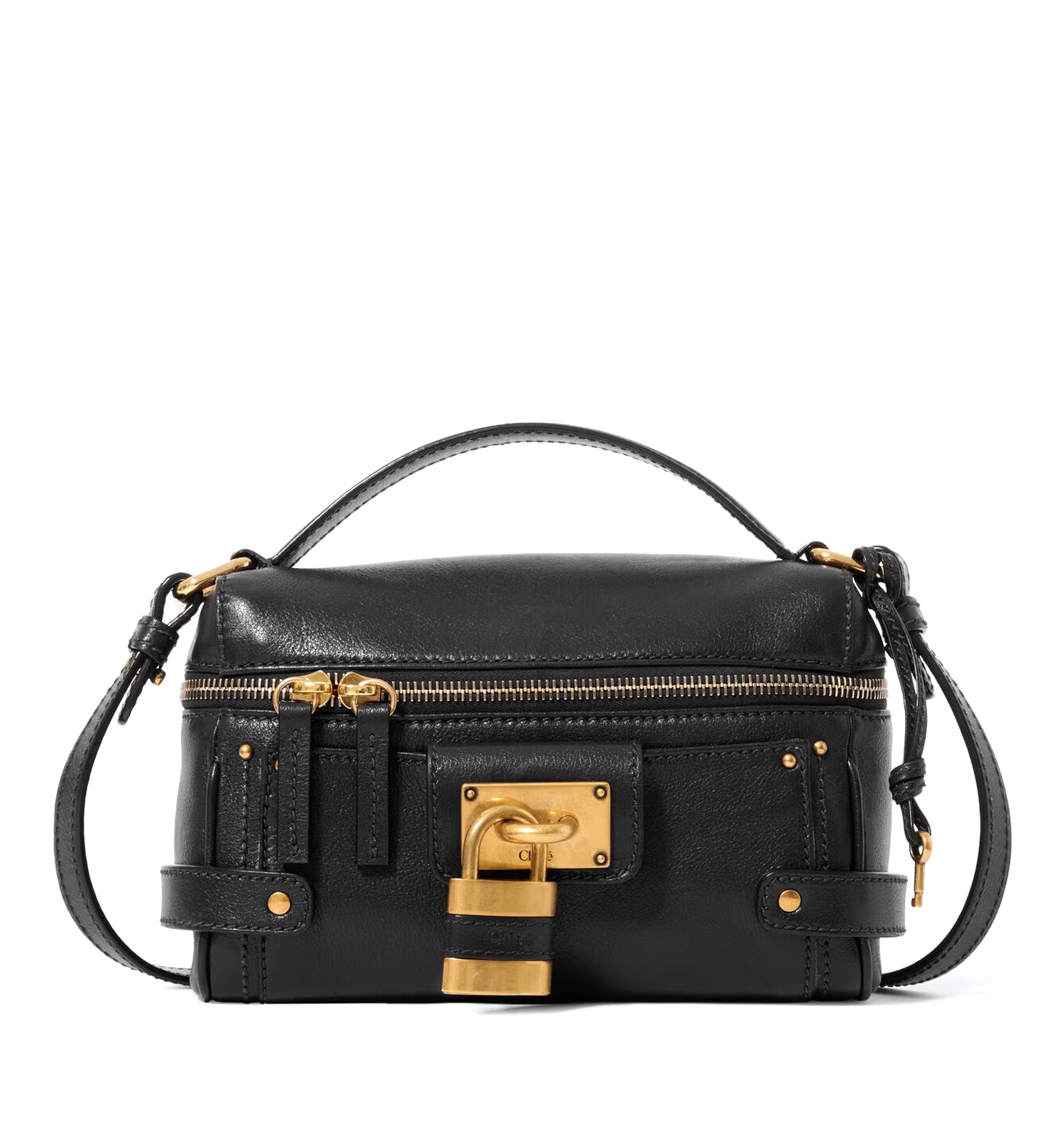 Paddington vanity bag in grained leather