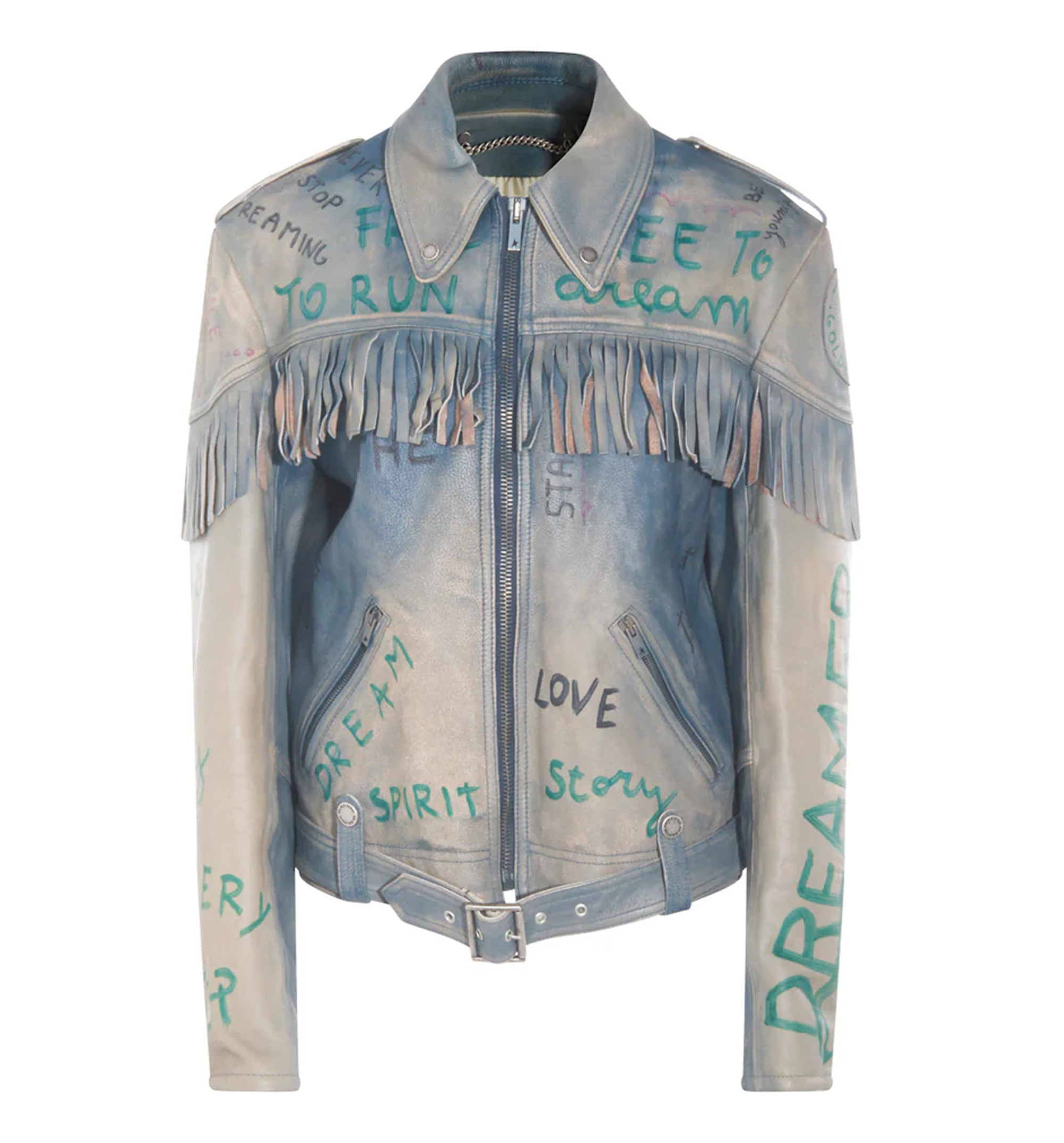 Journey Full-Zip Leather Jacket