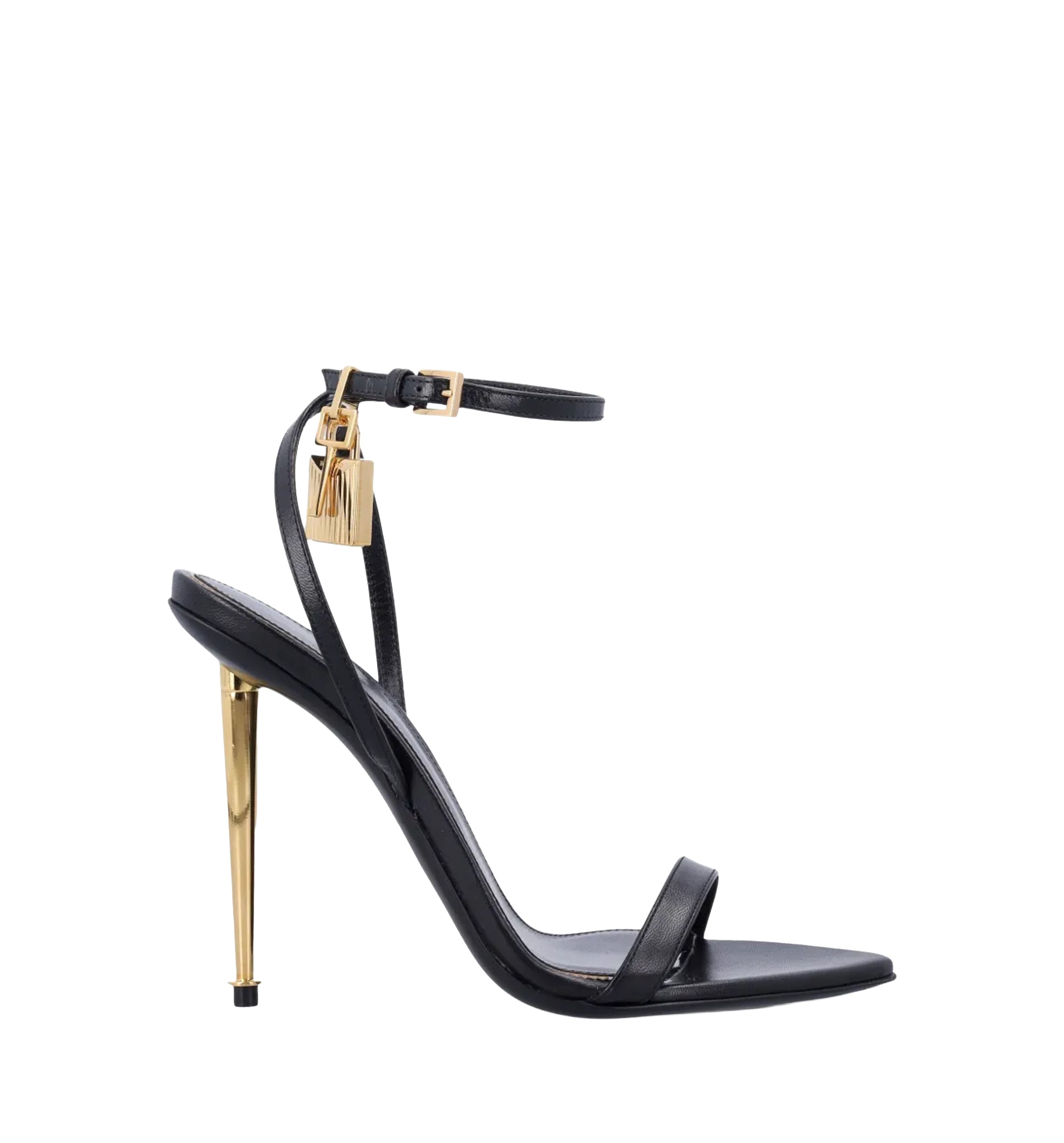 Padlock Leather Sandals