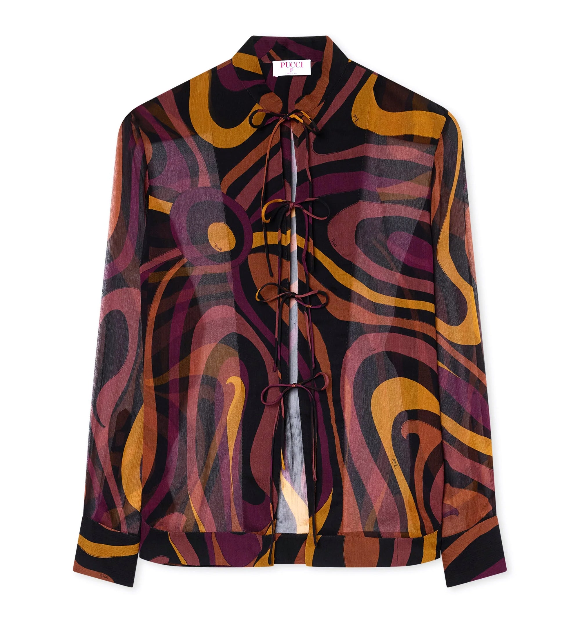 Marmo Print Creponne Shirt
