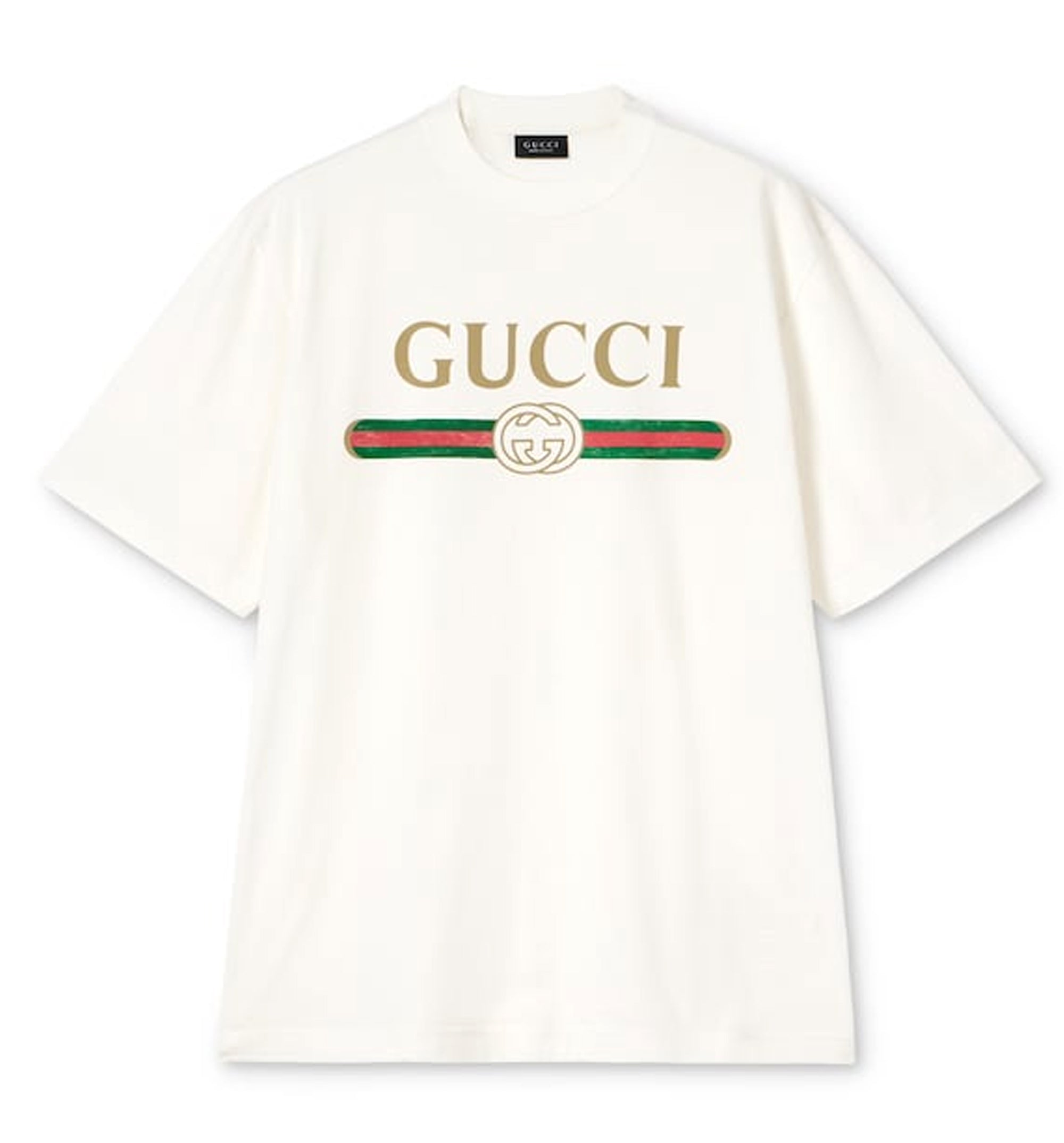 Silk blend jersey T-shirt with print