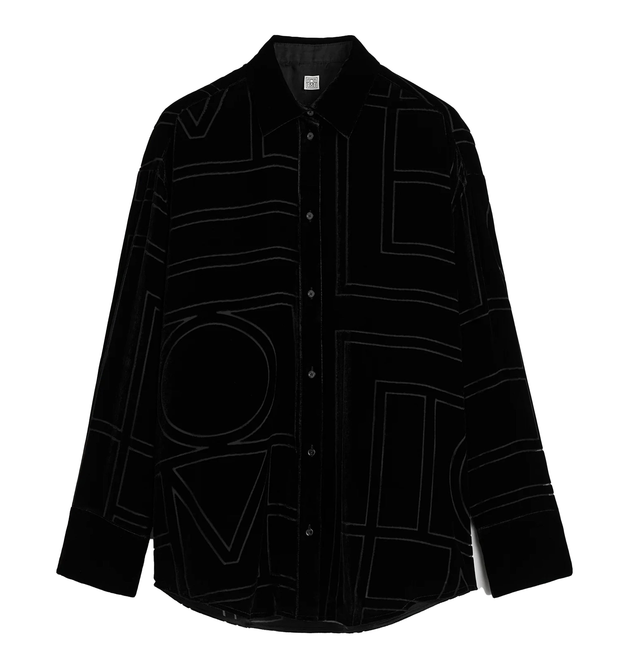 Oversized Devoré Shirt