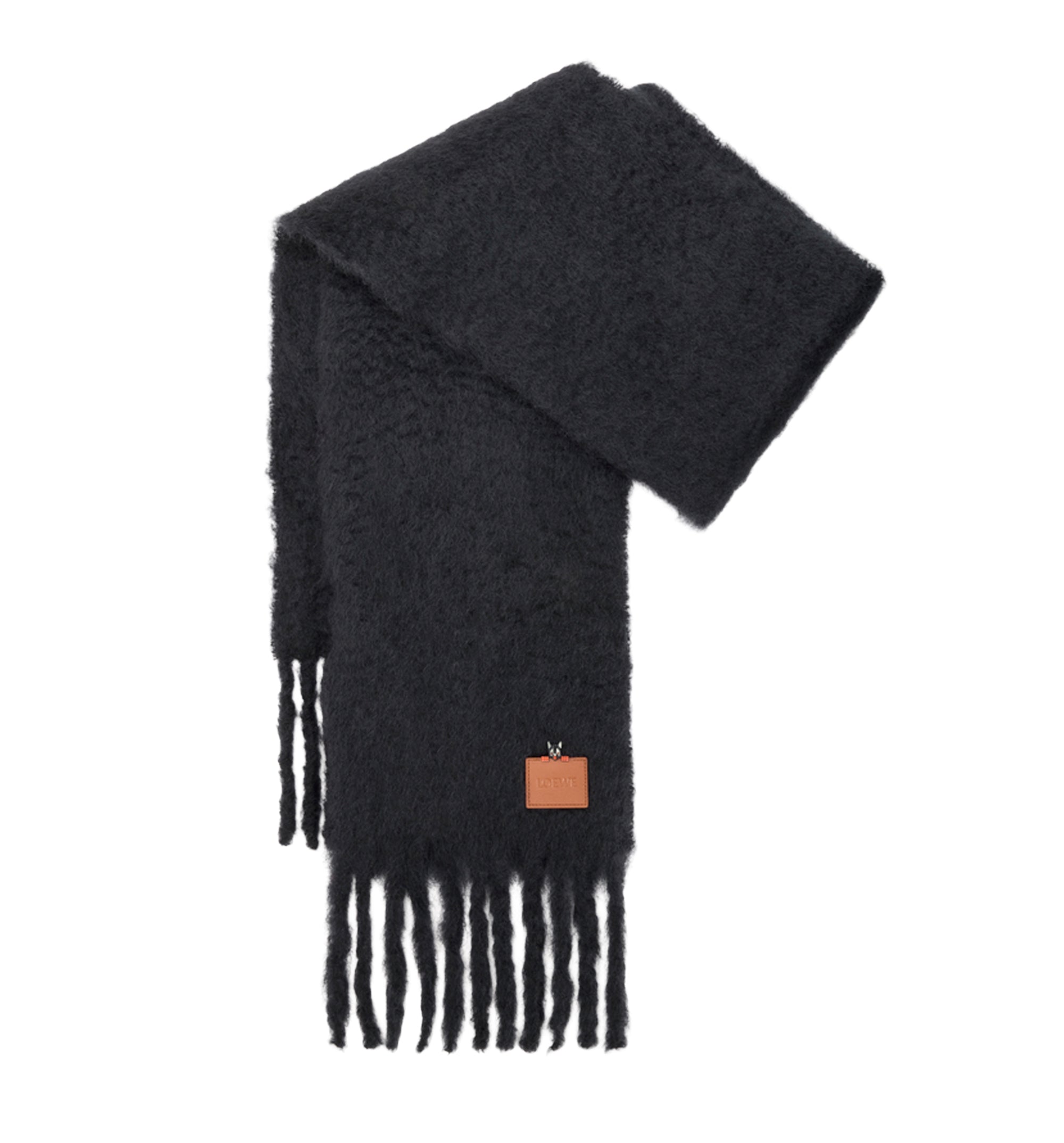 Scarf in Mohair and Wool Blend