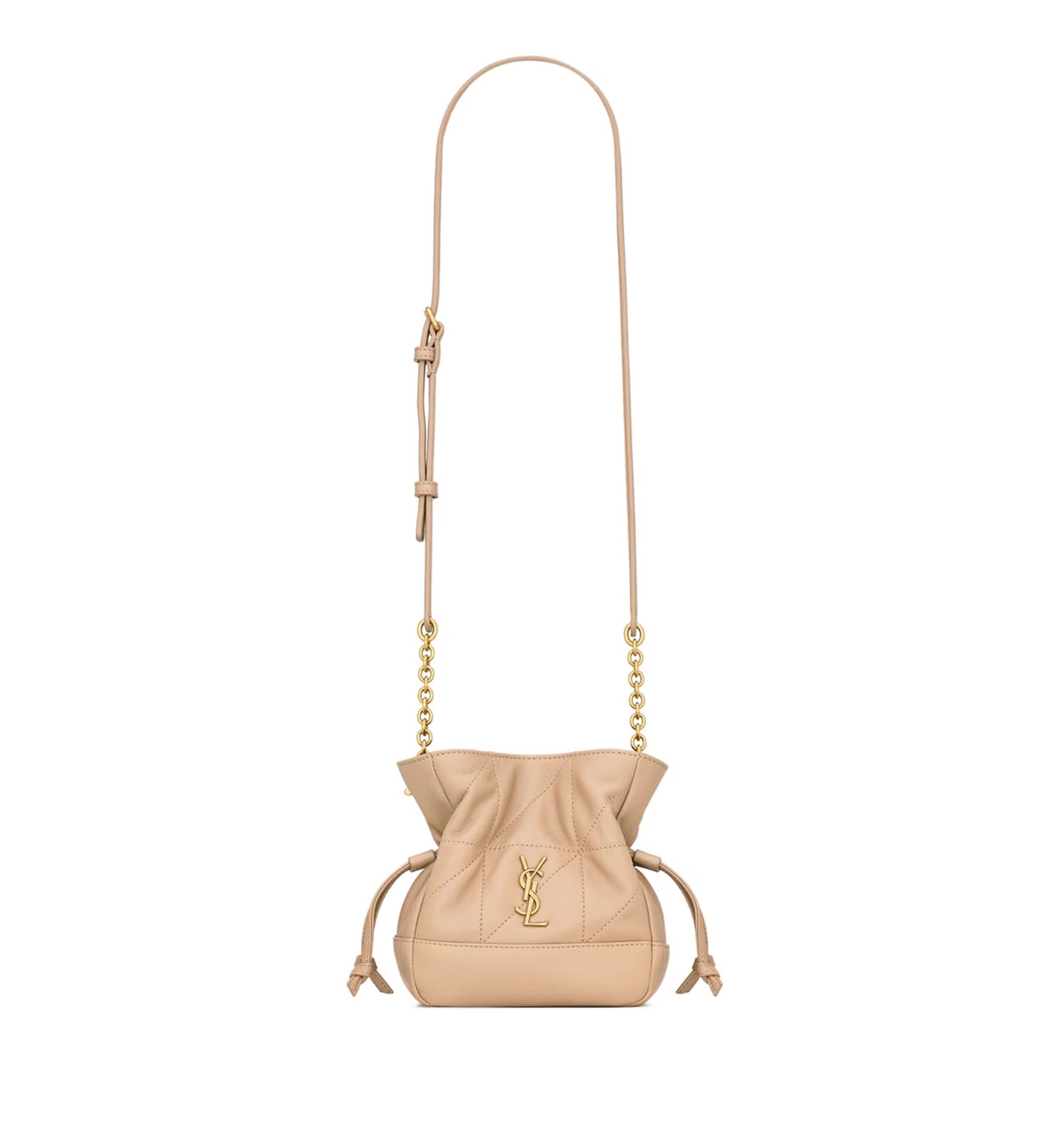 Jamie Mini Shoulder Pouch In Lambskin