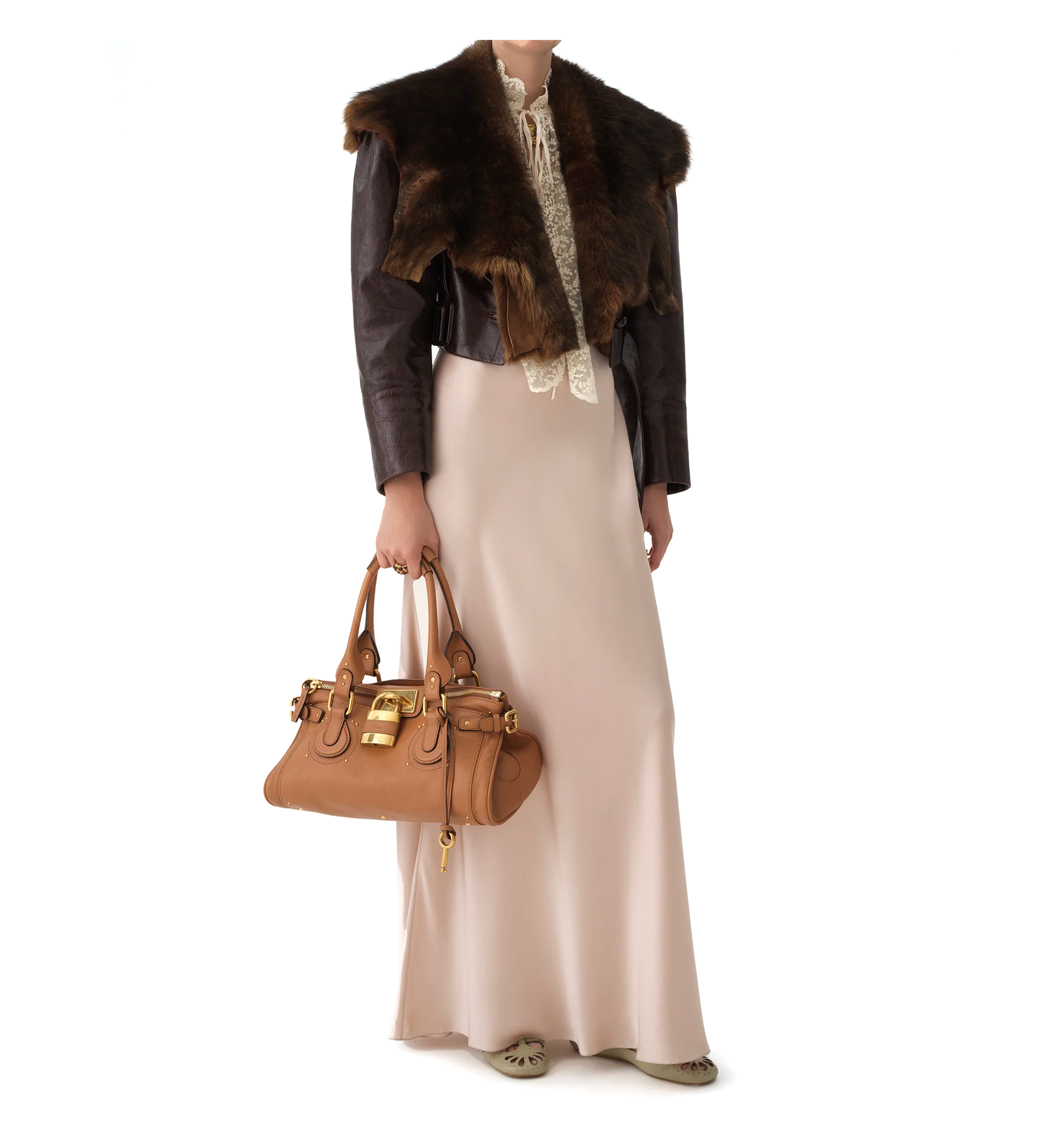 Paddington Bag in Grained Leather