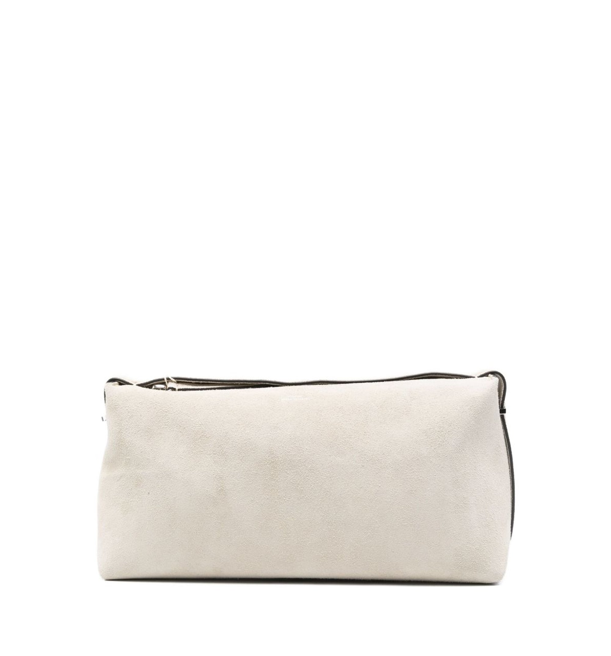 Scoop Suede Clutch