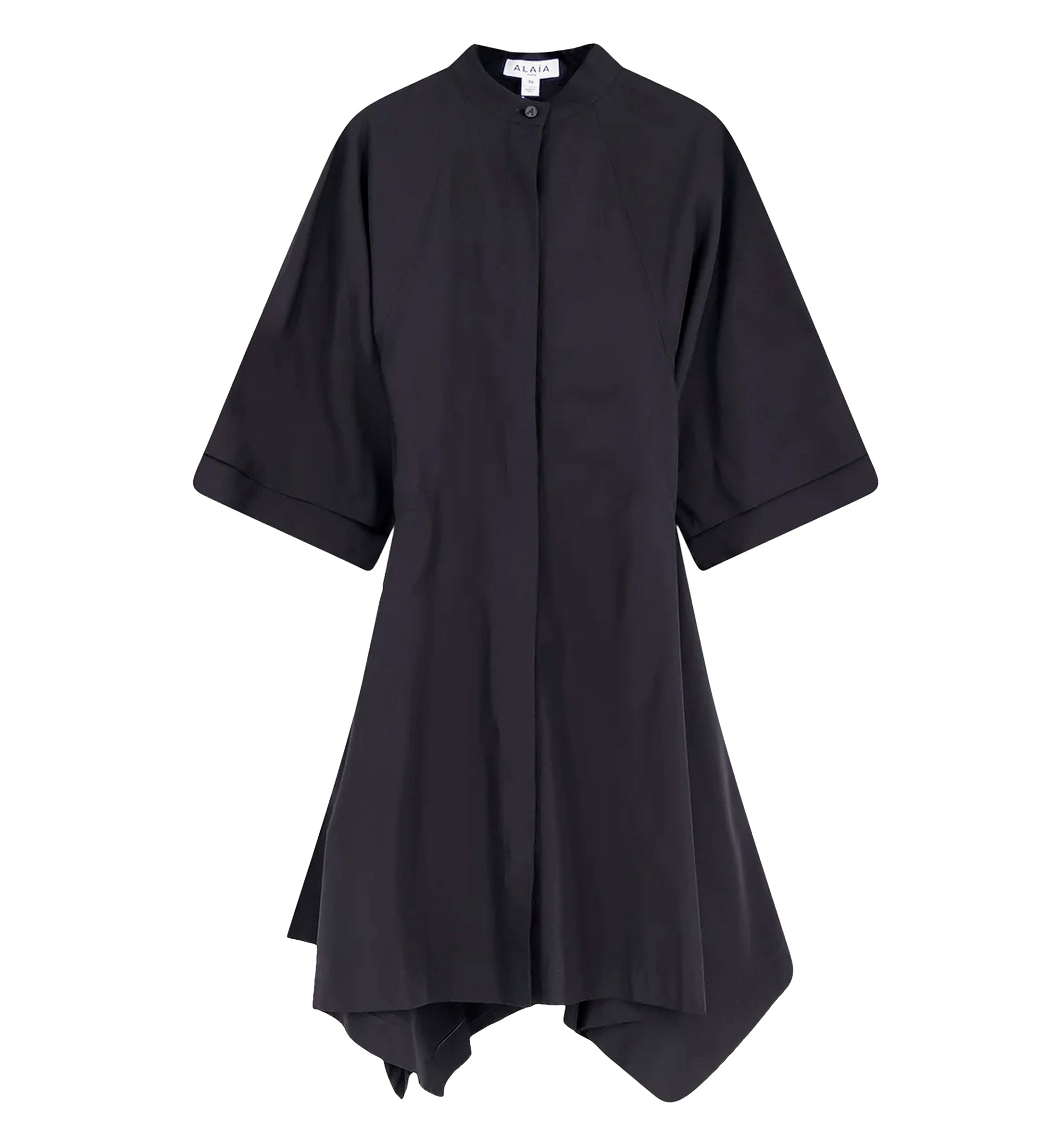 Panelled cotton dress