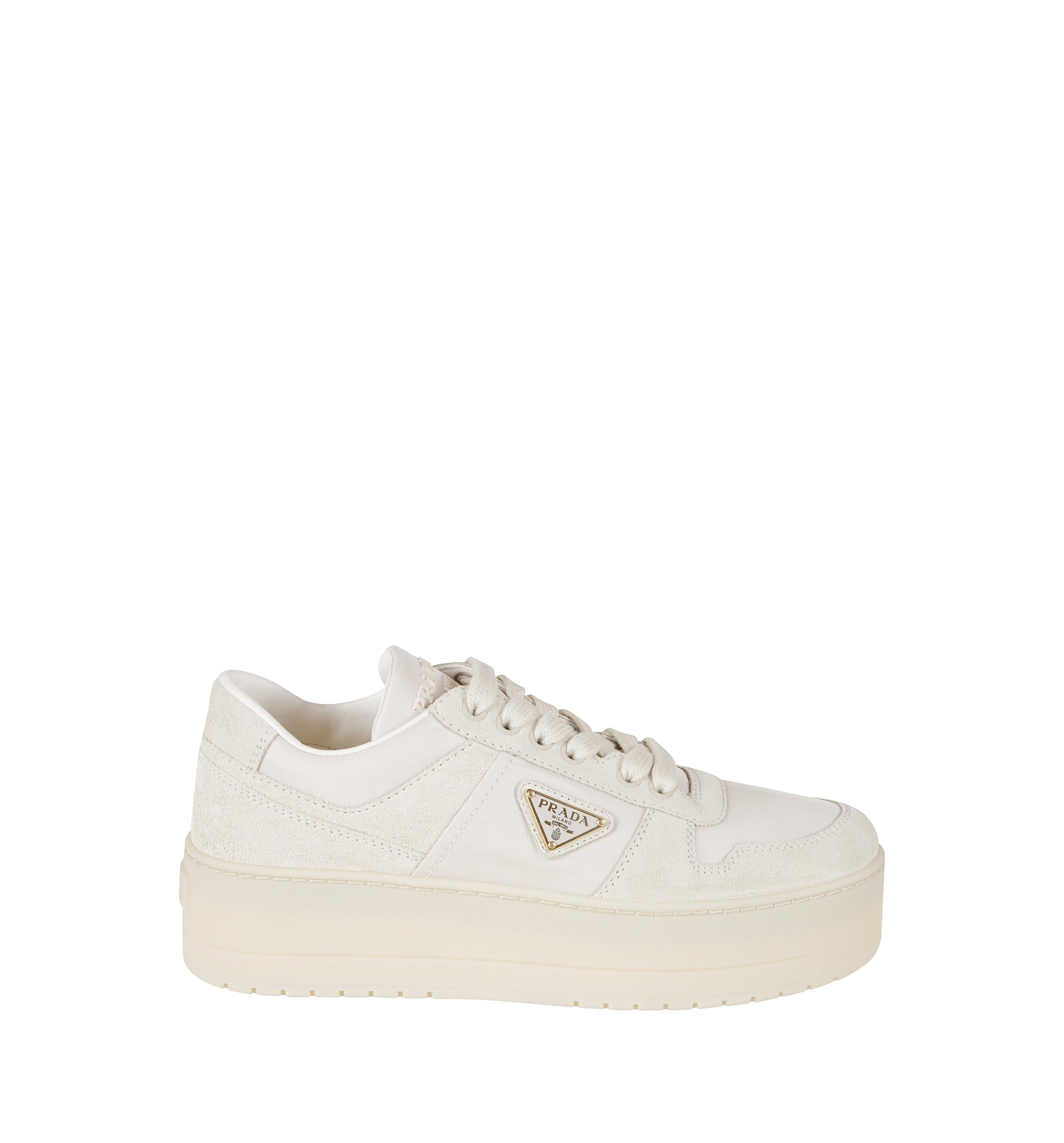Downtown Bold Re-Nylon and suede sneakers
