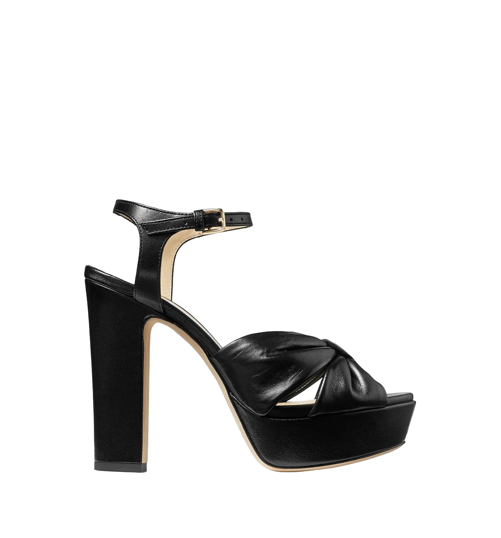 Heloise 120 Nappa Leather Platform Sandals