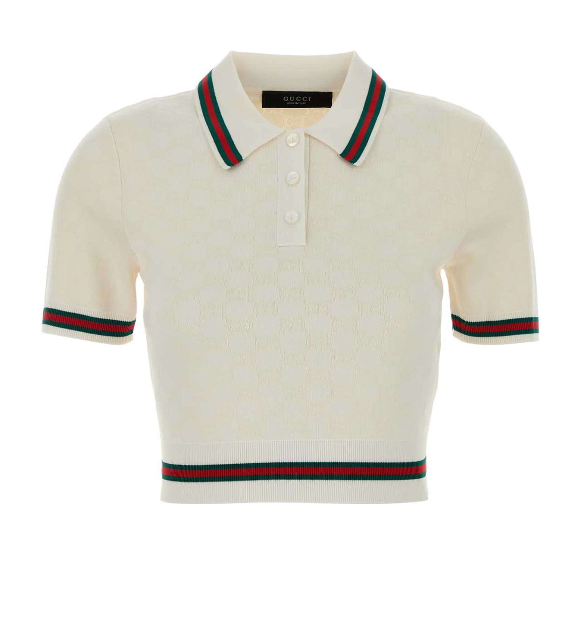 GG Extra Fine Cotton Jacquard Polo Shirt