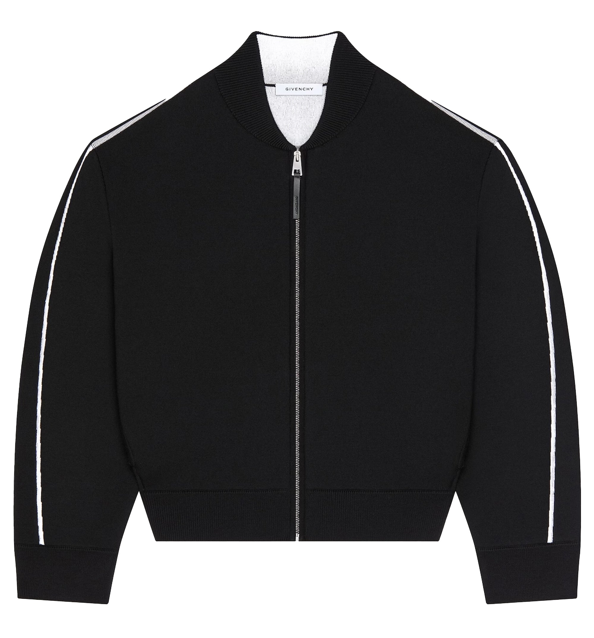 Couture Seam Cardigan In Wool GIVENCHY Paris Jacquard