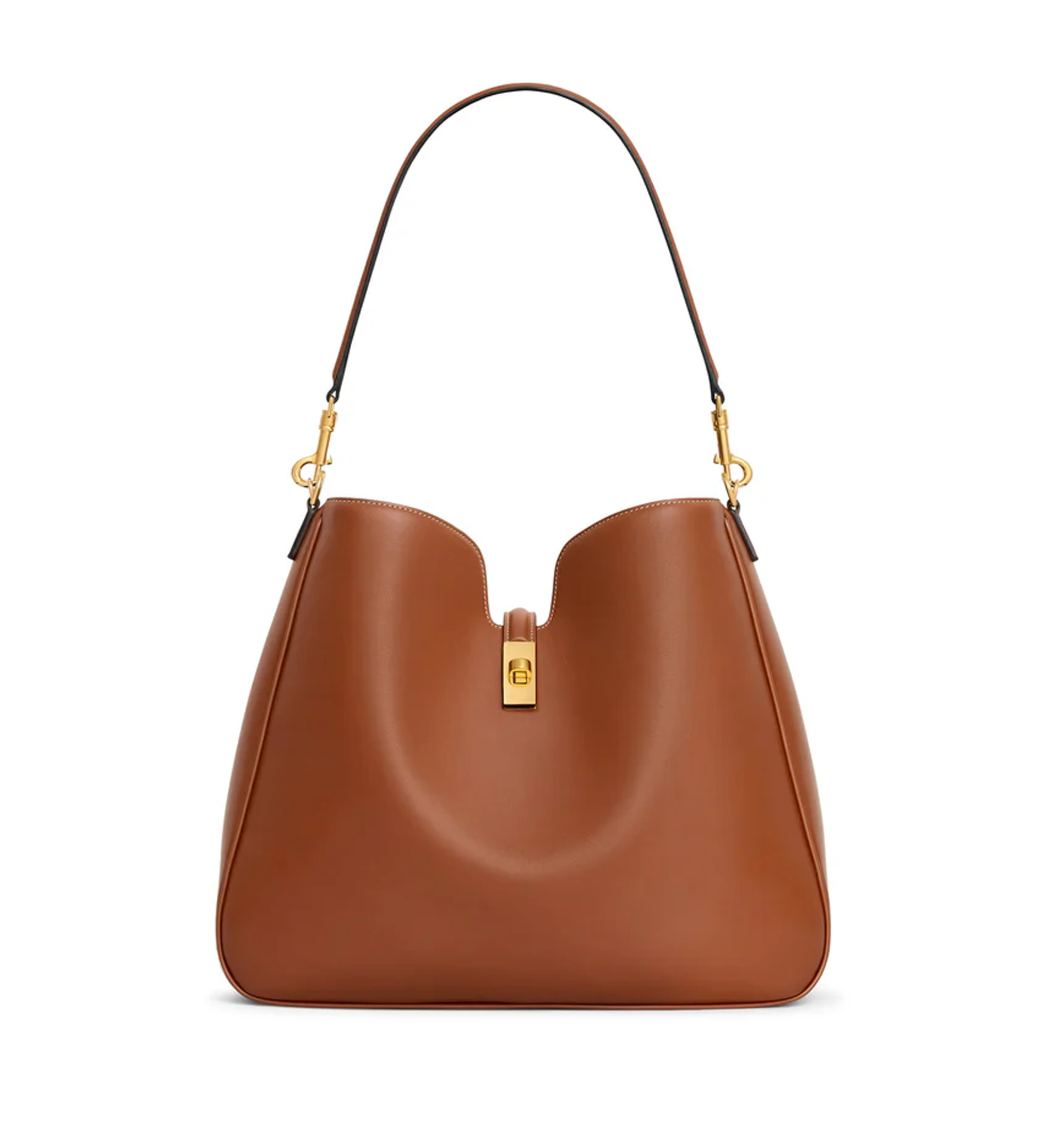 Medium Camille 16 Soft Bag in Smooth Calfskin - Brown