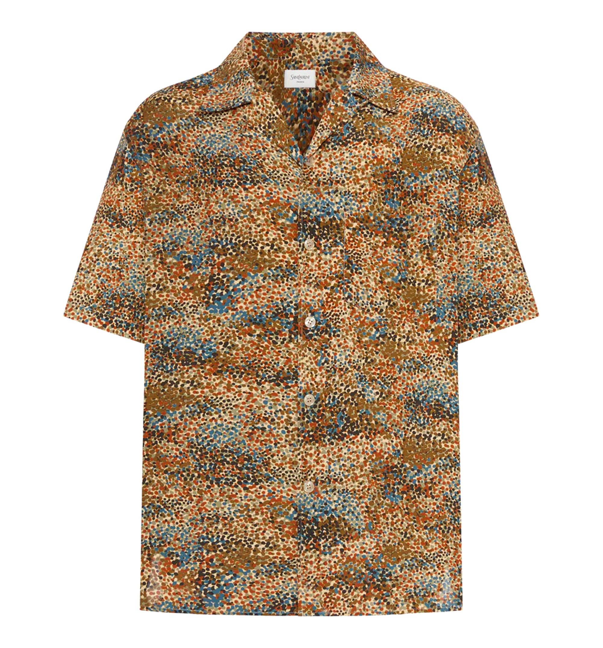 Shirt In Confetti Viscose
