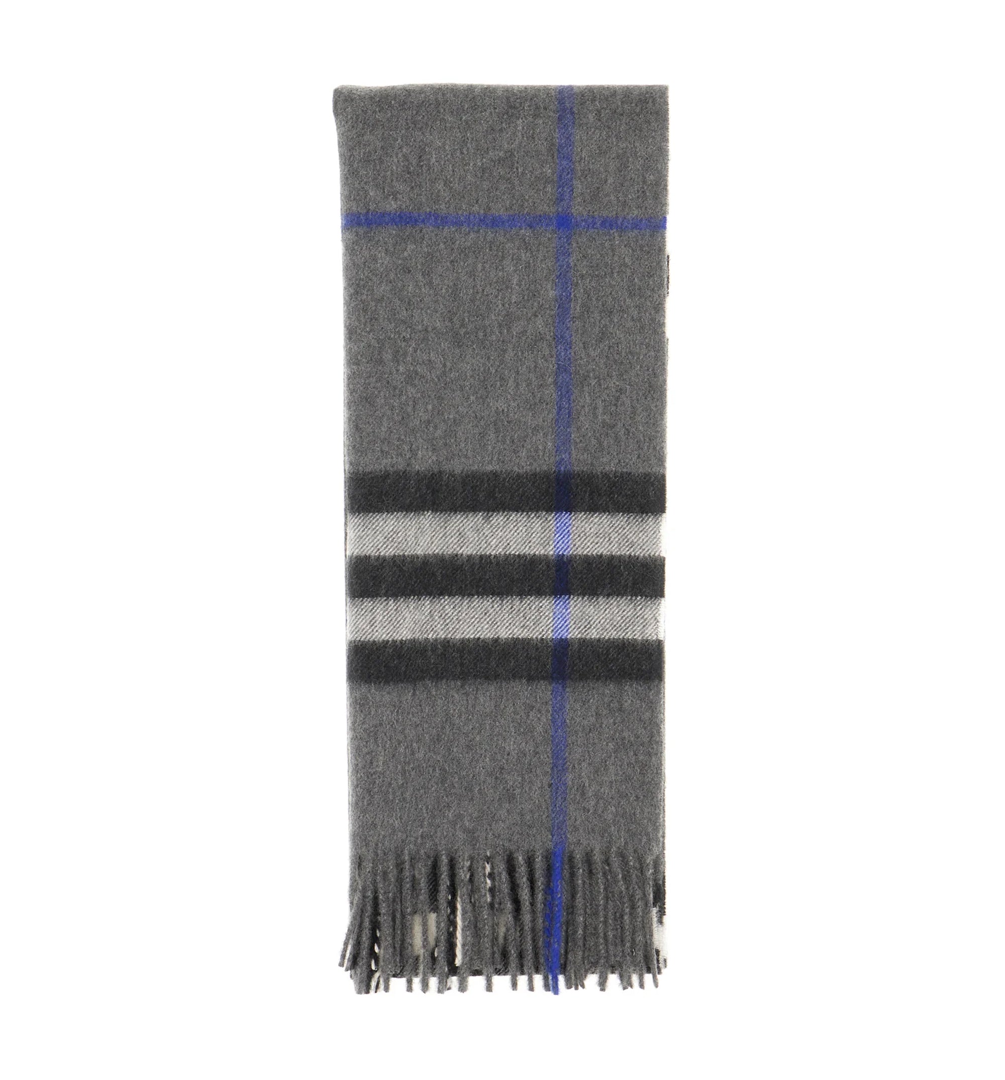 Check Cashmere Scarf