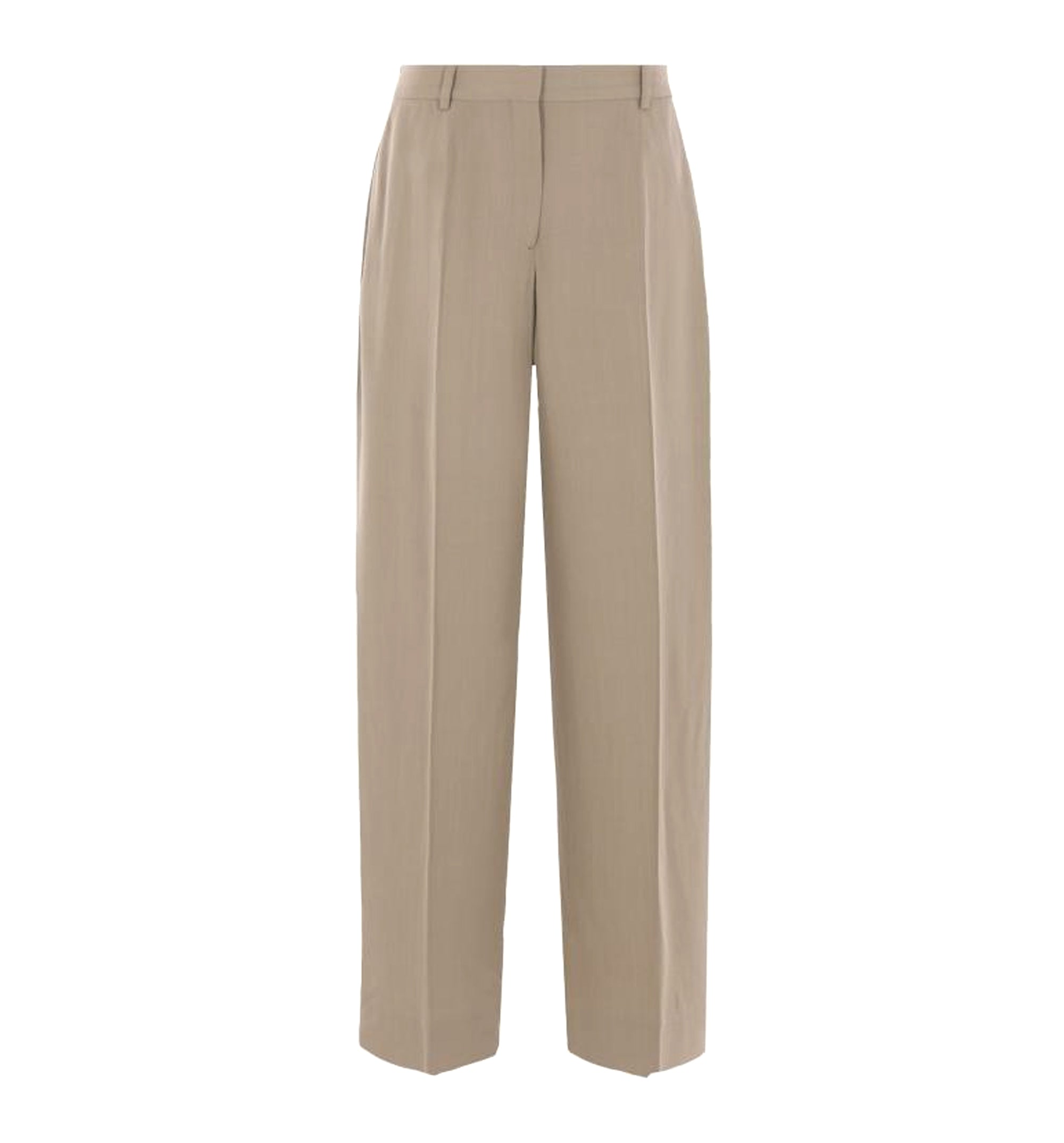 Wide Fluid Trousers