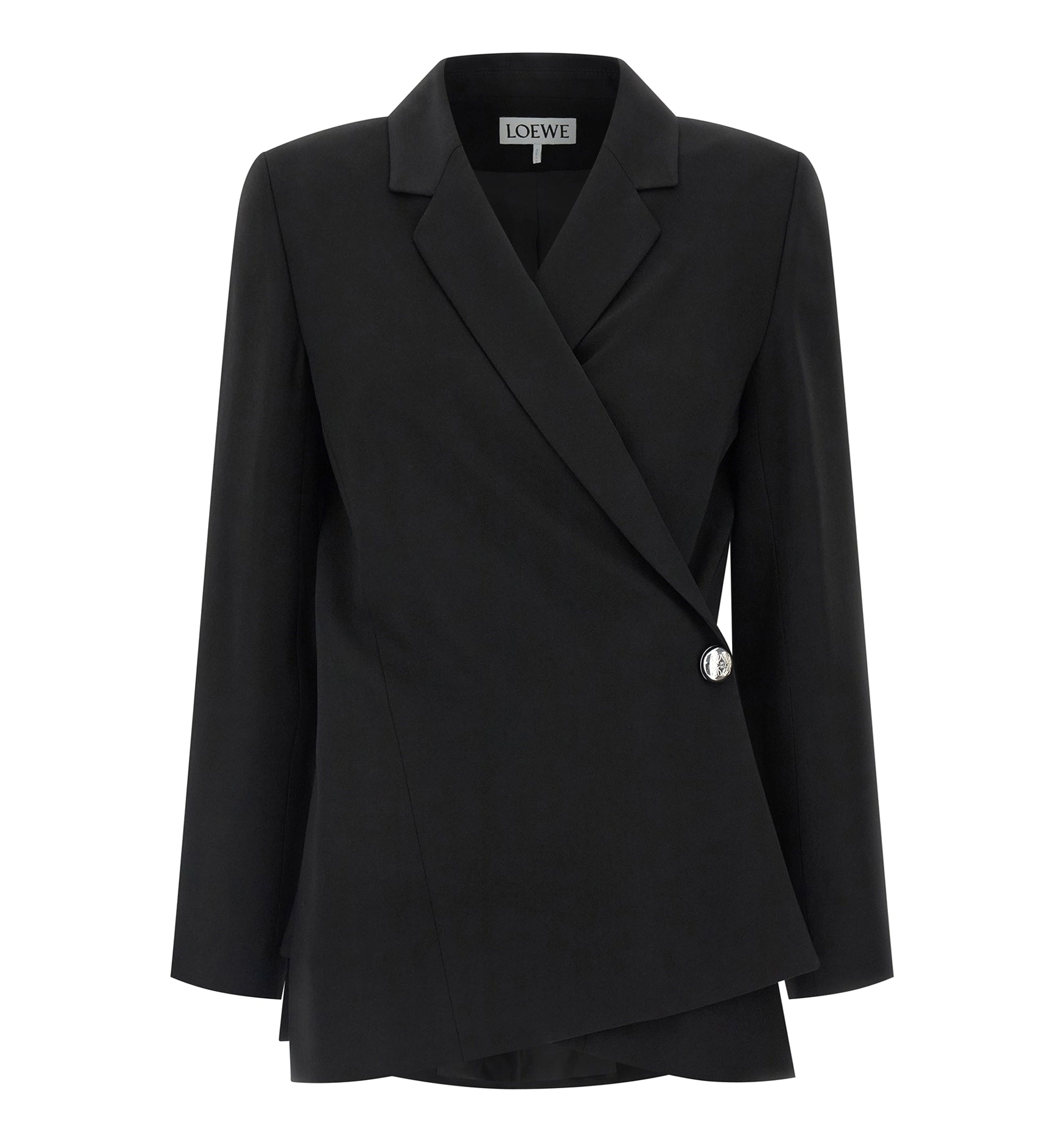 Jacket In Stretch Viscose Blend