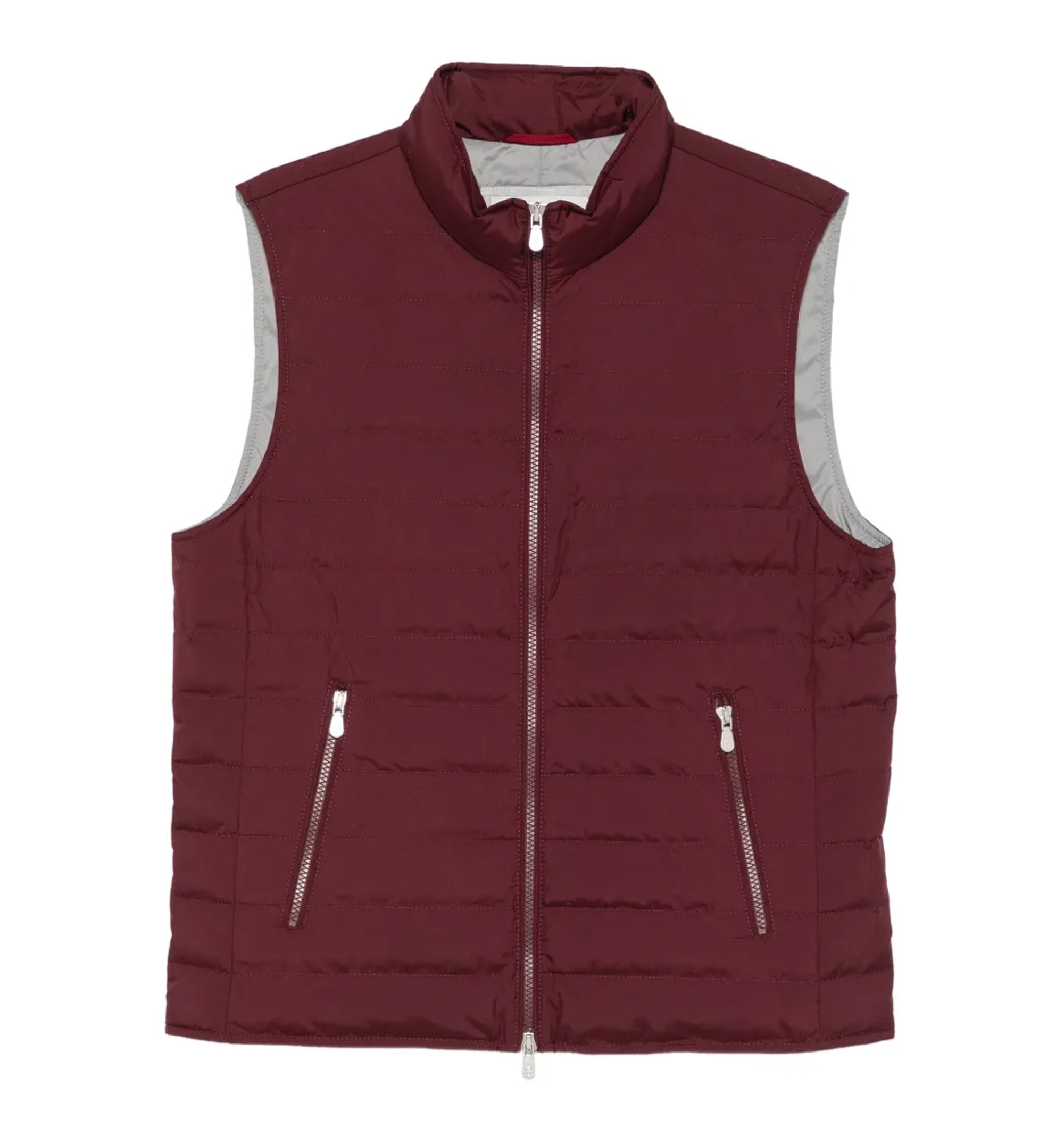 Lightweight techno fabric down vest