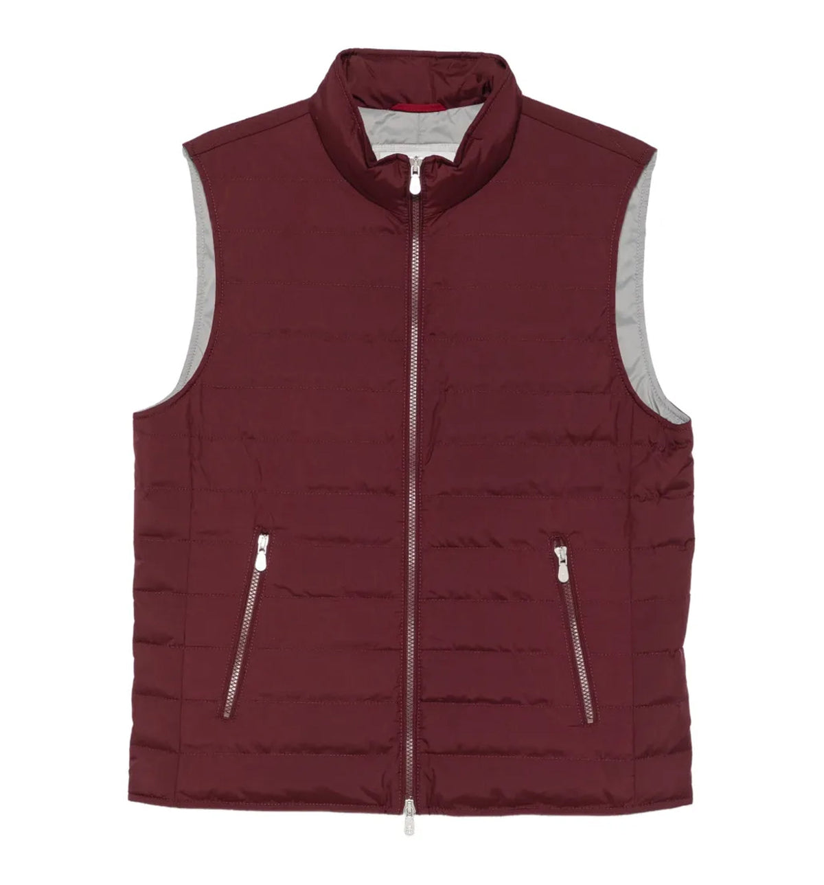 Lightweight techno fabric down vest