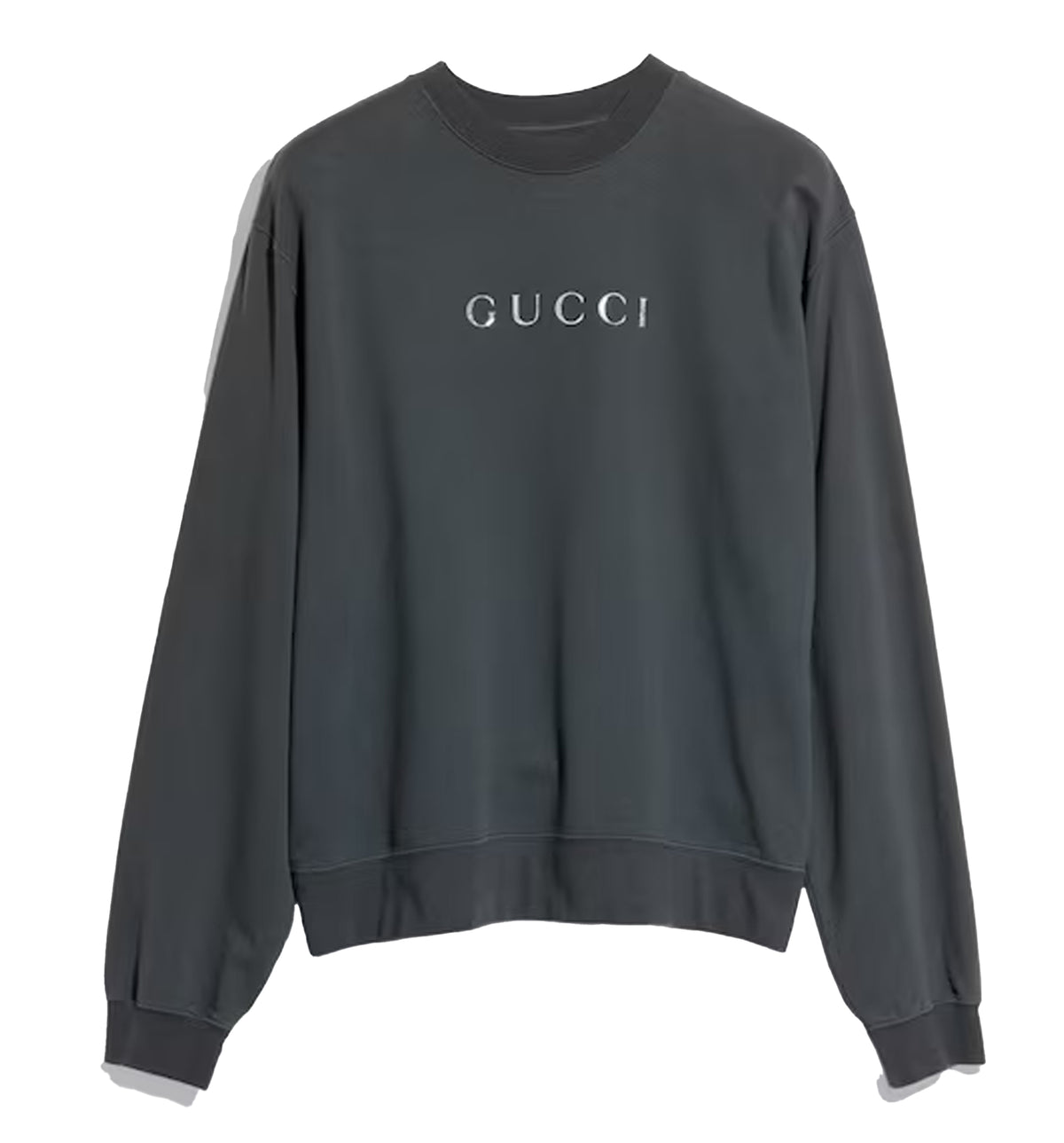 Cotton jersey sweatshirt with print