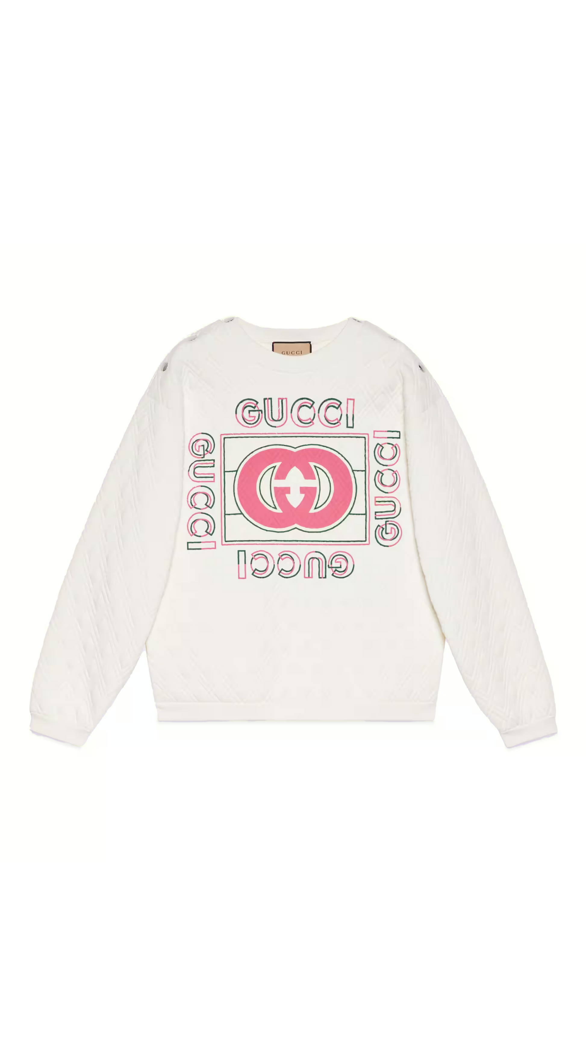 Gucci vintage 2024 logo sweatshirt