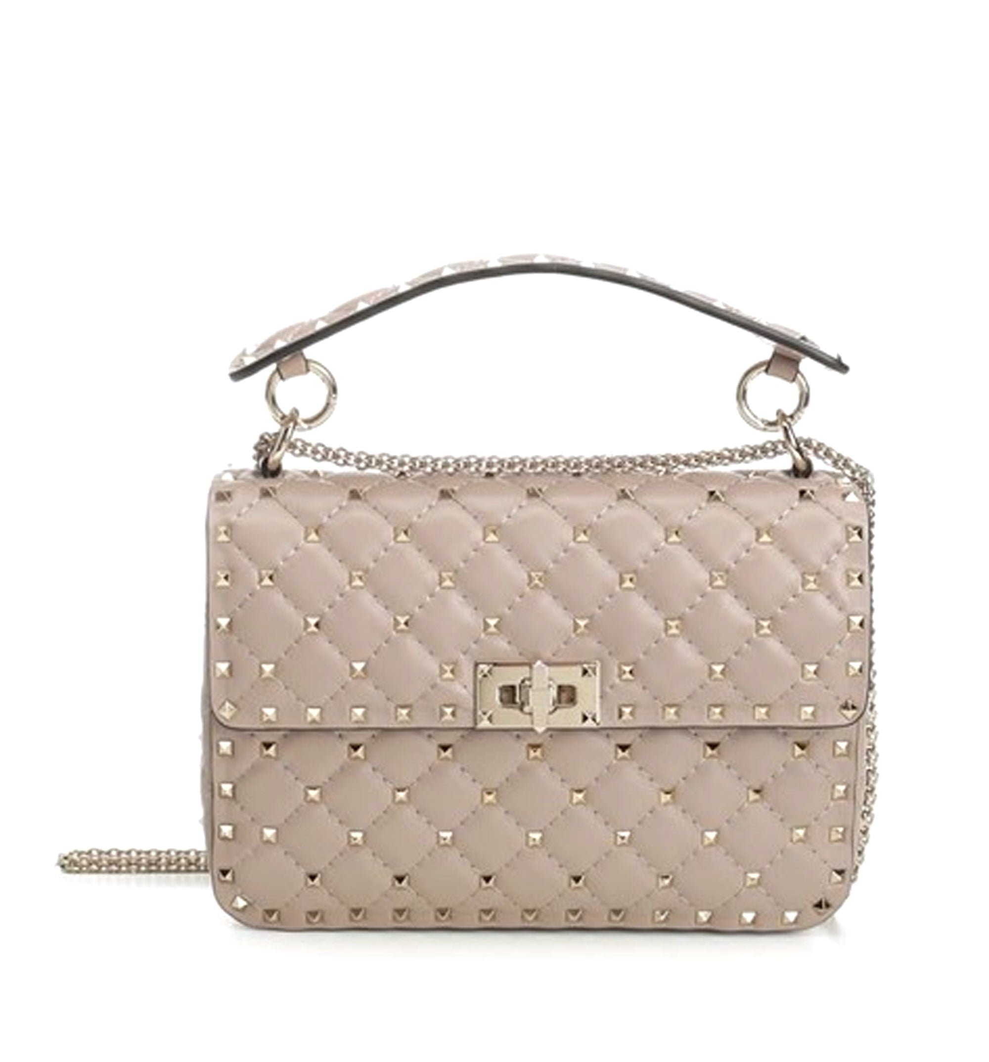 Medium Nappa Rockstud Spike Bag