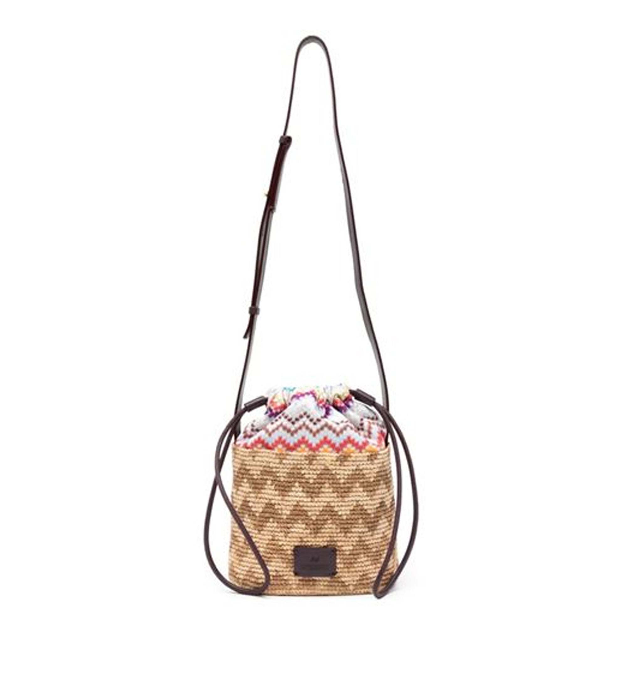 Zig Zag Bucket Bag