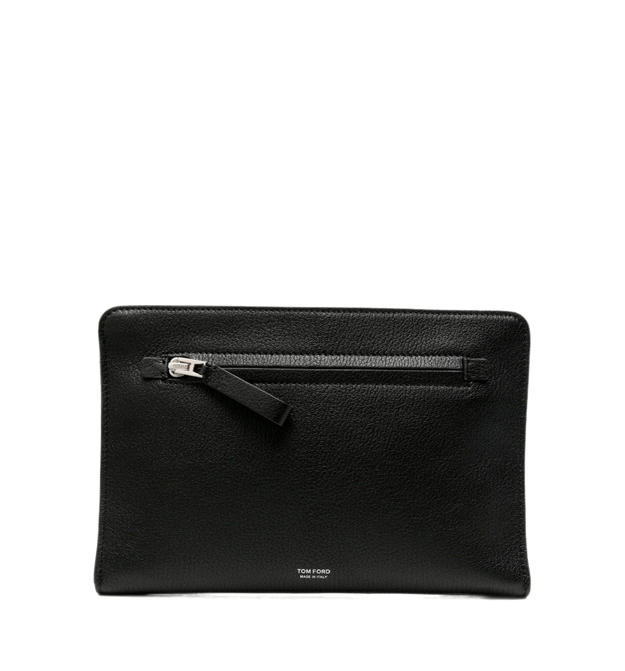 Tom Ford Grained Leather Clutch Bag
