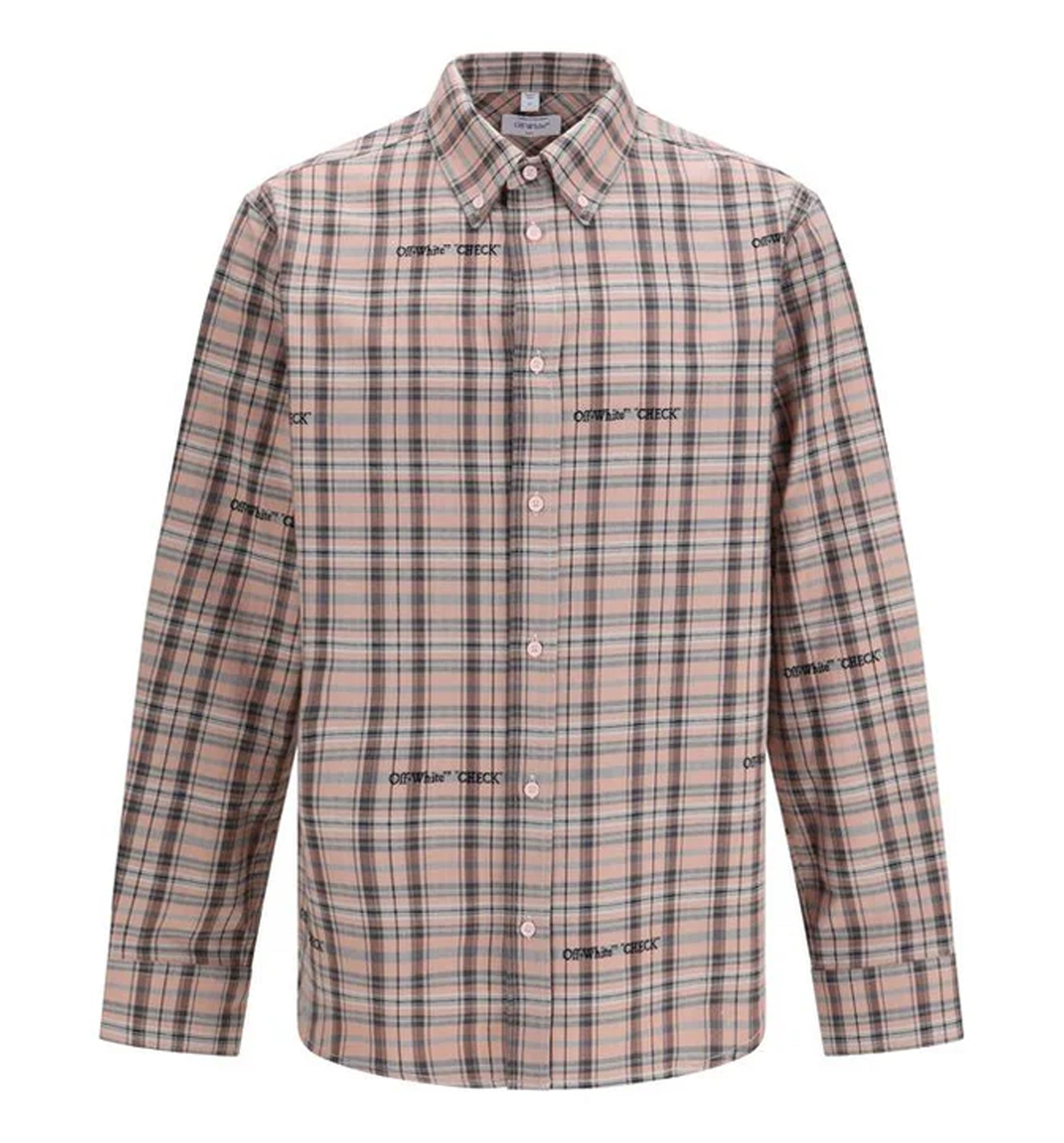 Logo Embroidered Cotton Shirt