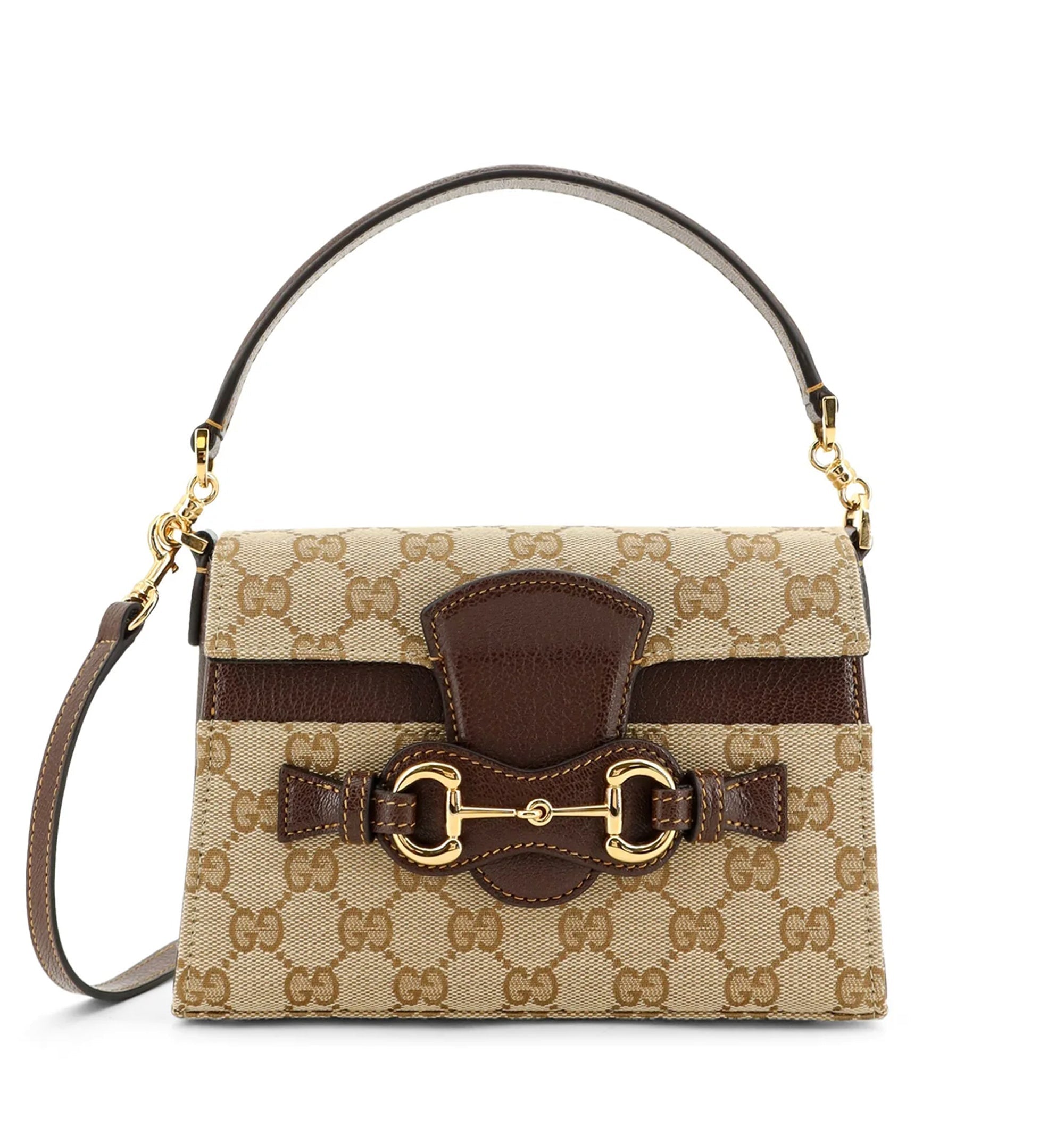 Horsebit Duomo GG canvas handbag