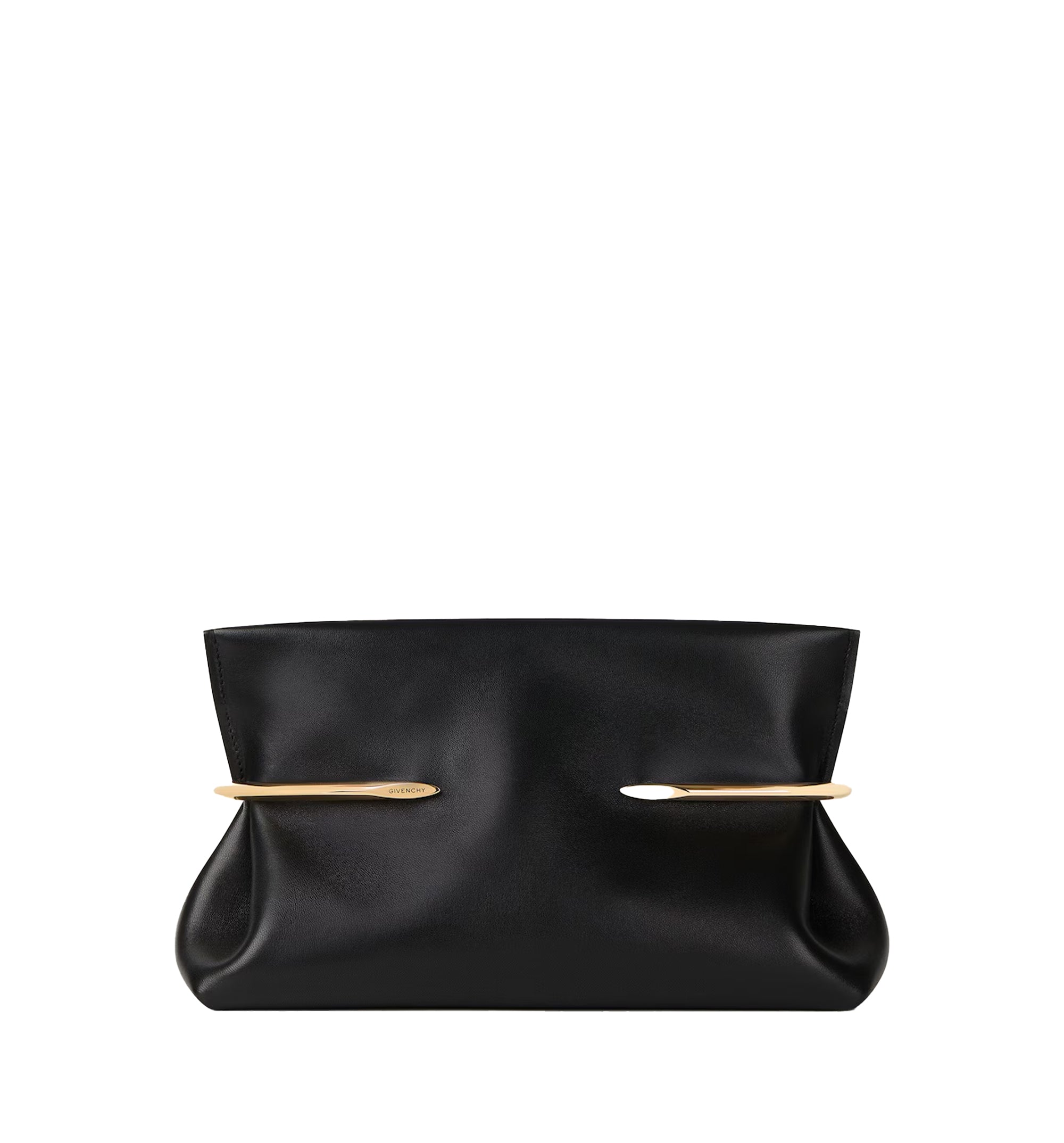 Pinch Soft Clutch In Nappa Leather