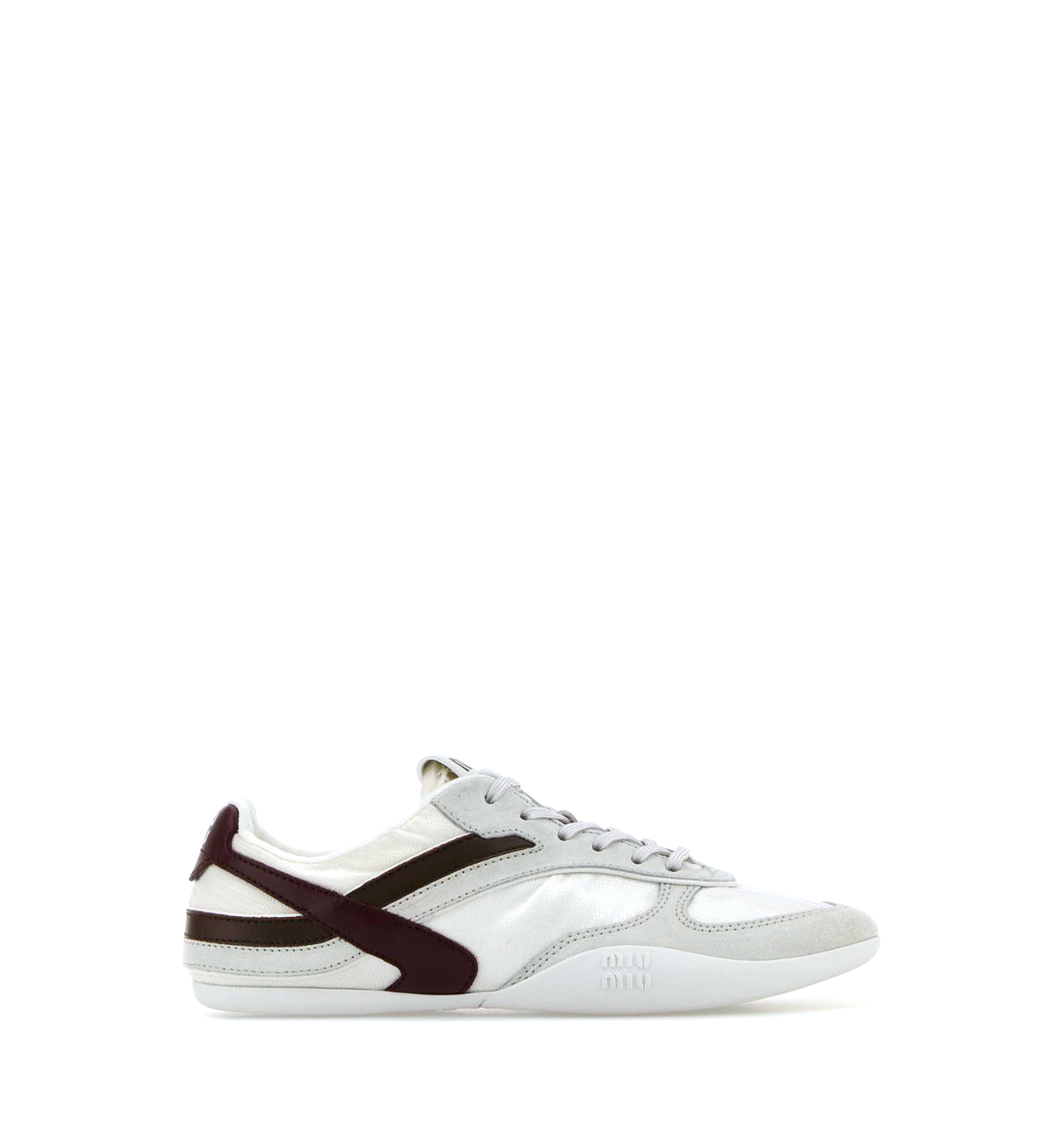 Gymnasium Bicolor Sneakers in Technical Fabric and Suede
