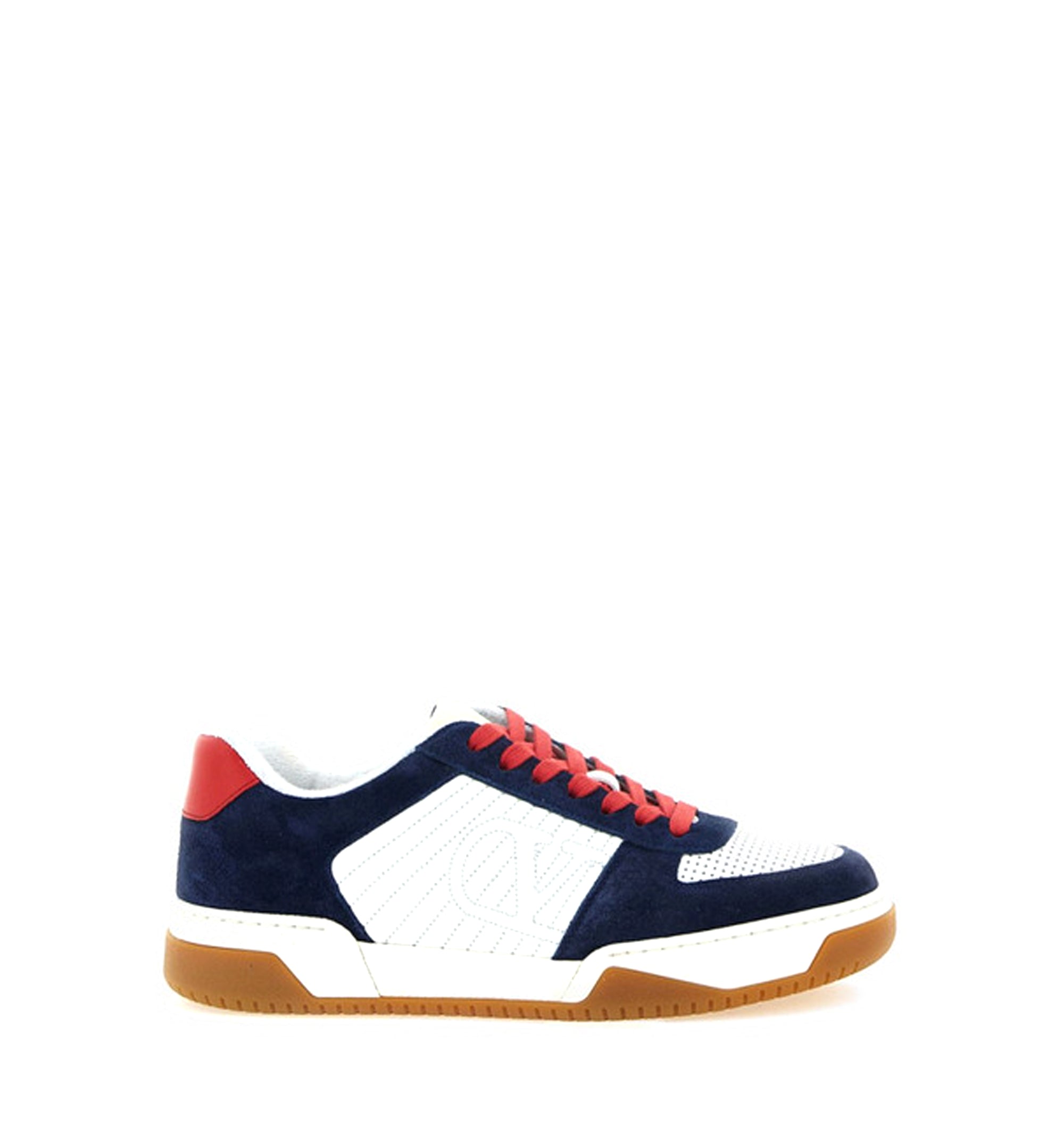 Sparry Trainer In Split Leather And Nappa