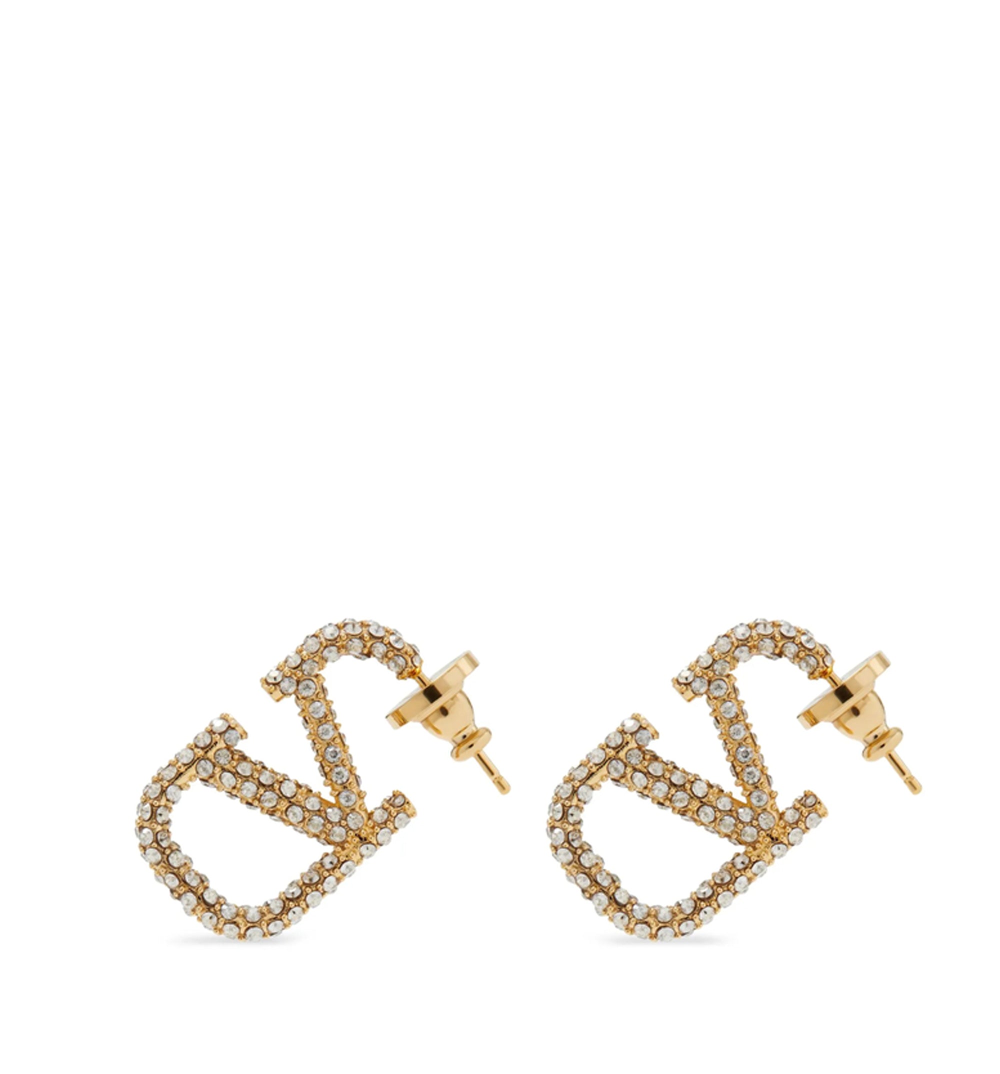 Vlogo Signature Metal Earring