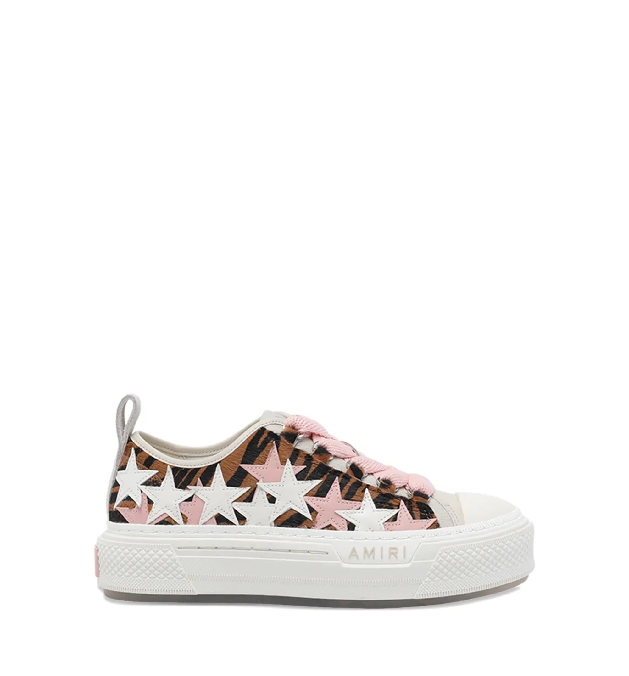 Women's Zebra Stars Court Low Sneakers