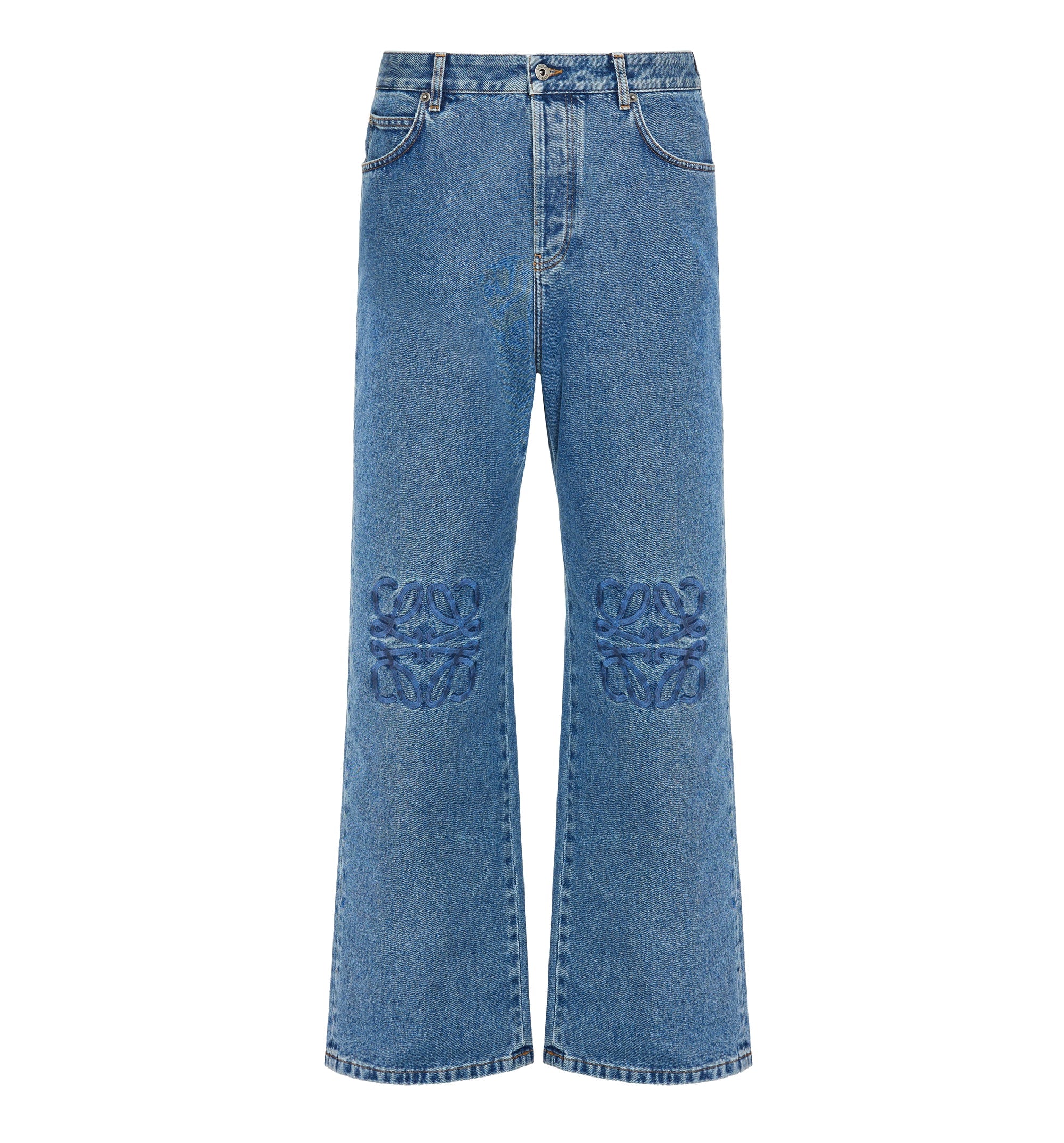 Anagram Baggy Jeans In Cotton