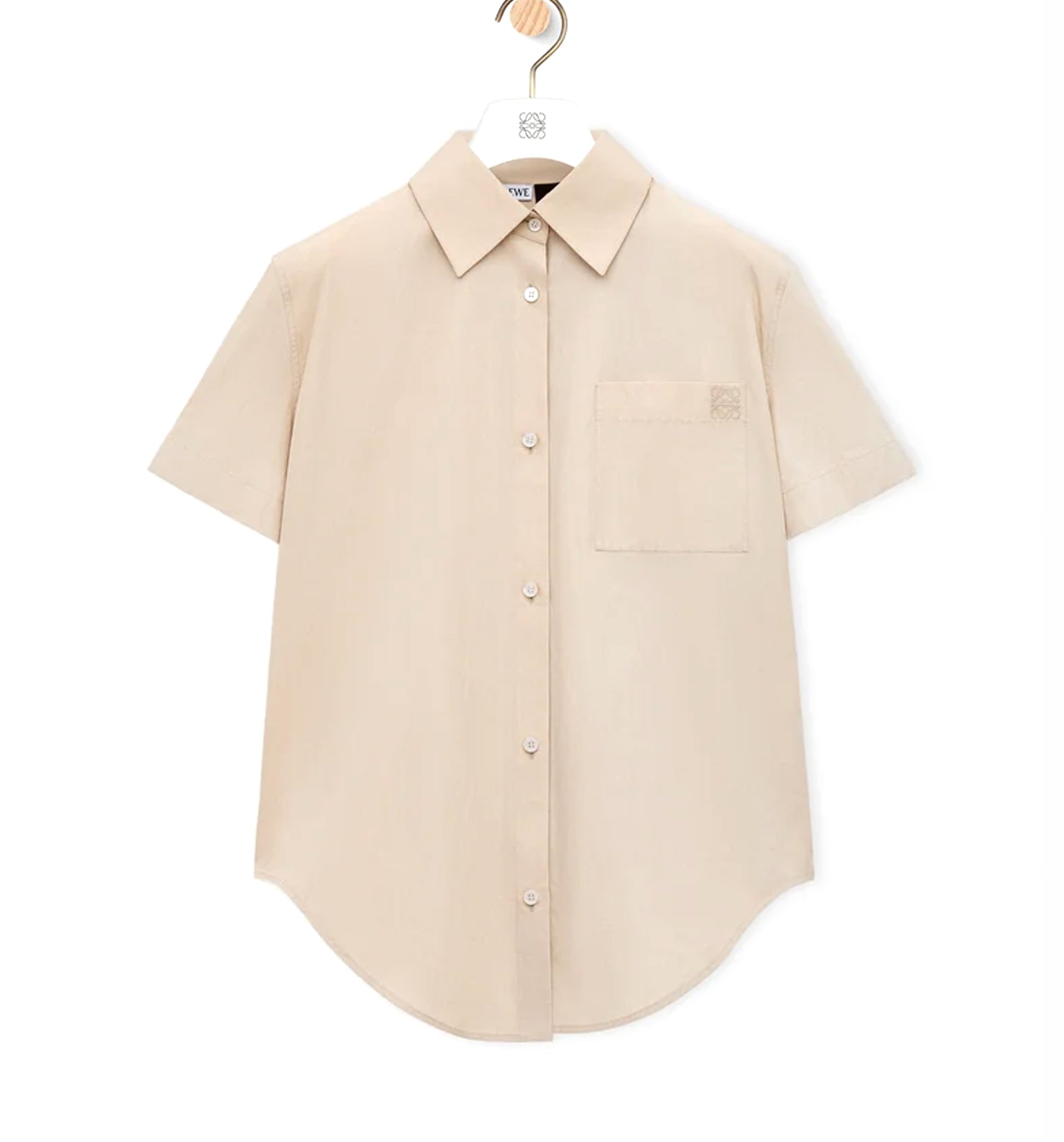 Short sleeve shirt in cotton