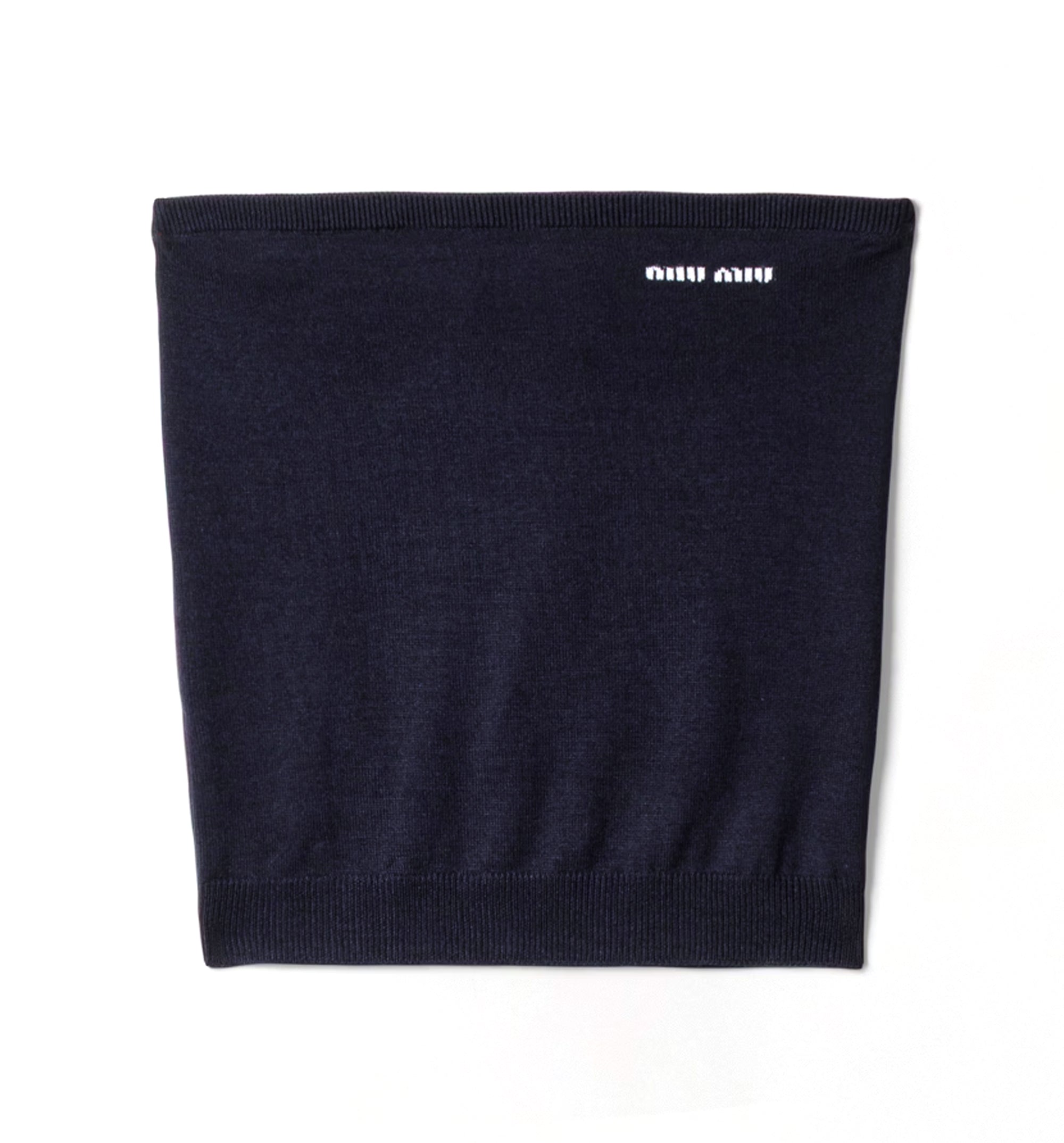 Wool Tube Top With Logo
