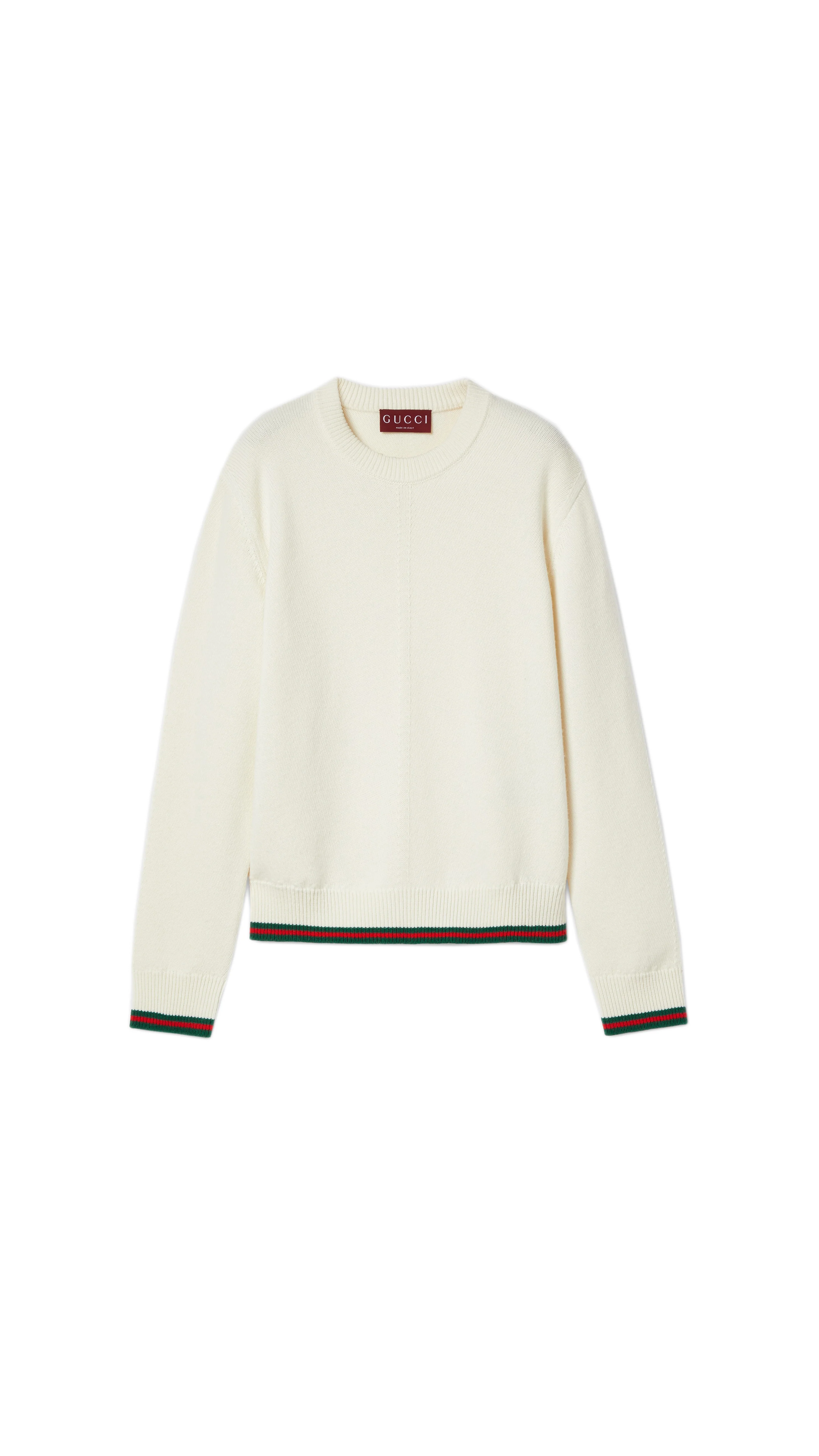 Wool And Cashmere Jumper - White