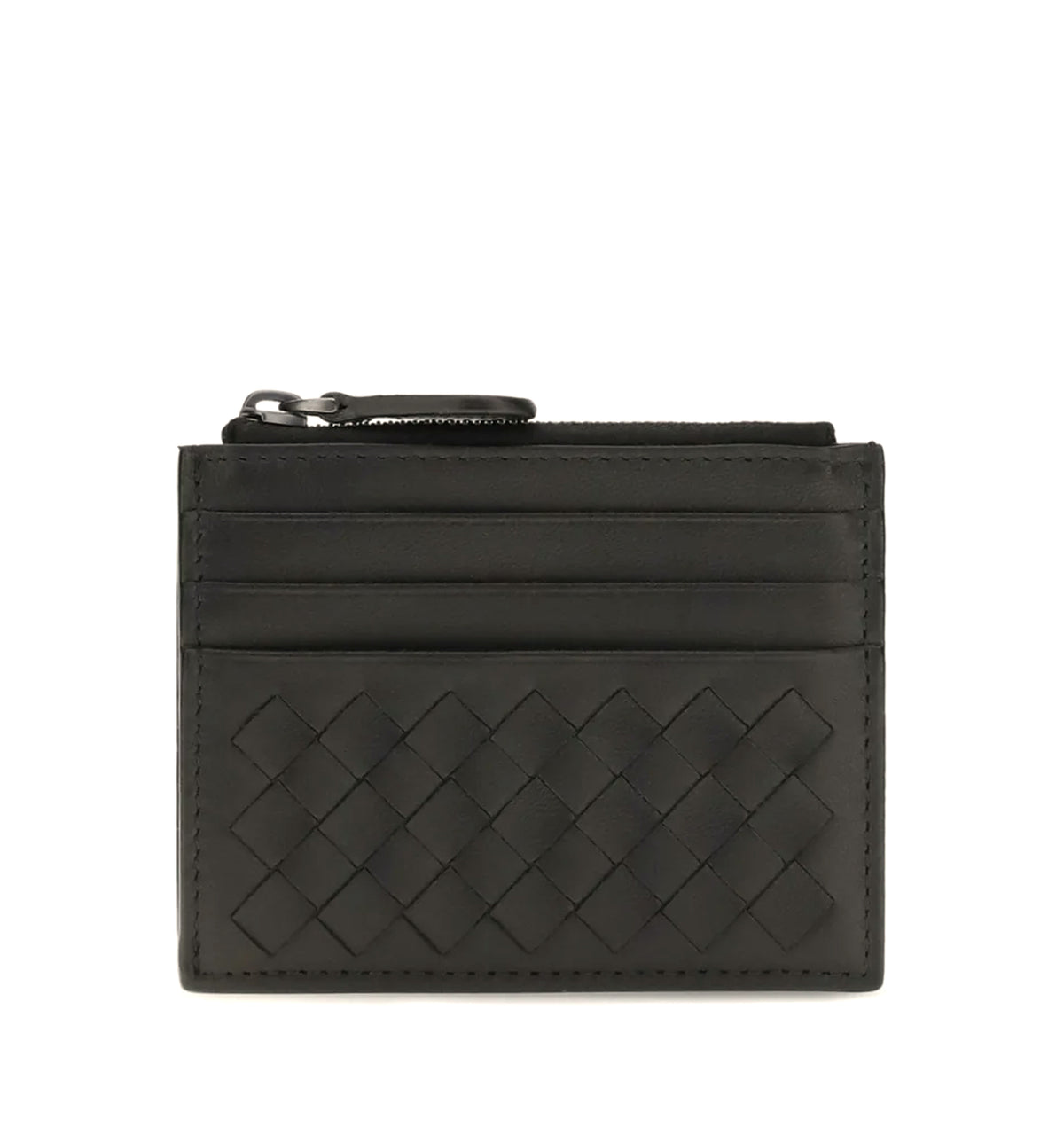 Intrecciato zip Card Holder