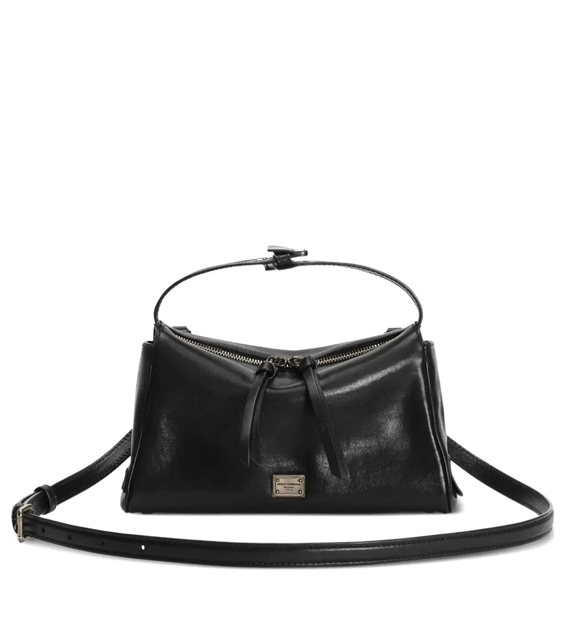 Vittoria Tempesta Calfskin Shoulder Bag