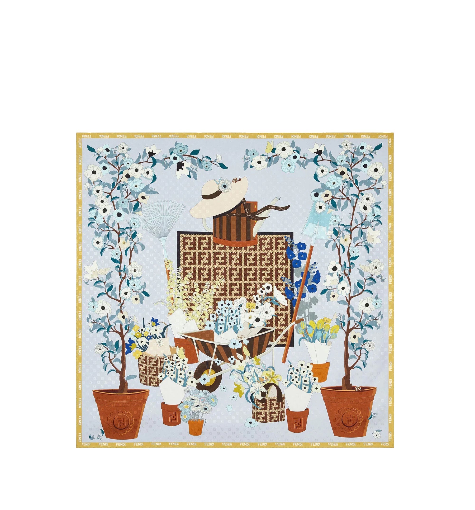 Fendi Gardening Foulard