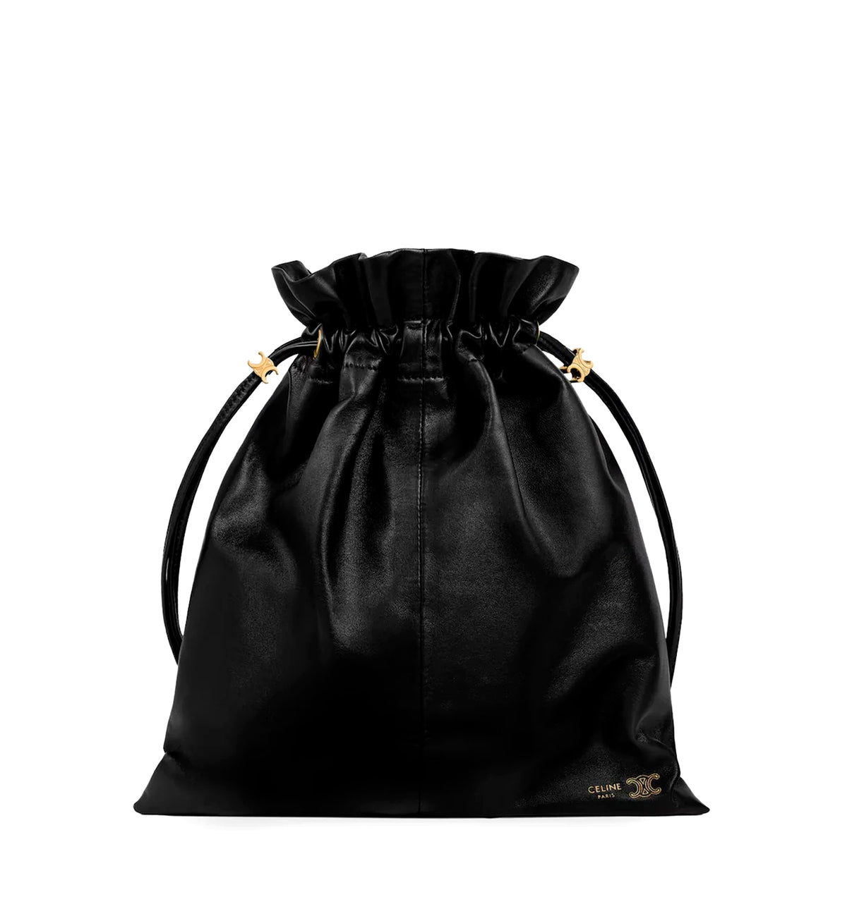 Small Crystal Pouch in Lambskin
