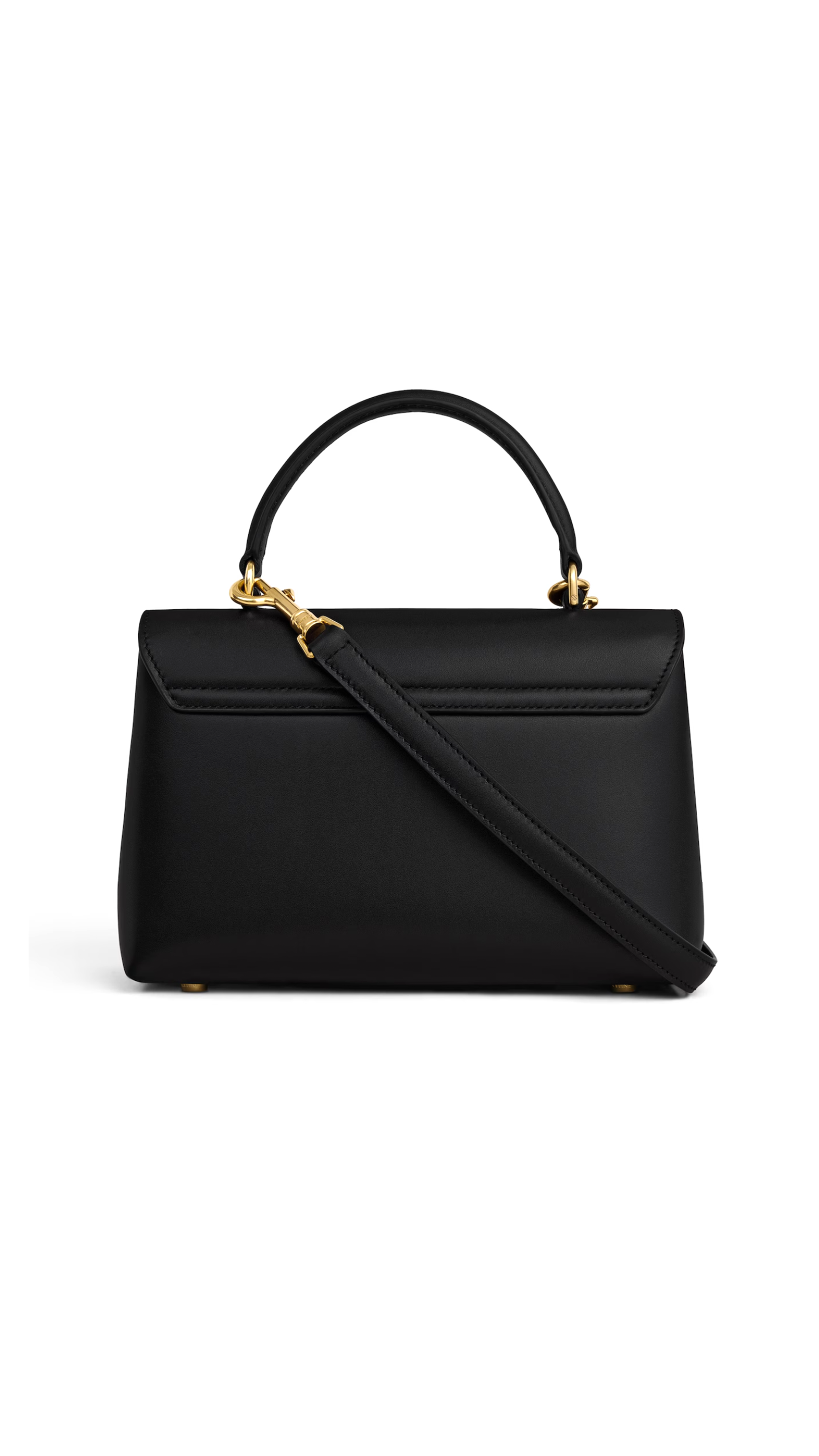 Teen Nino Bag in Shiny Calfskin - Black