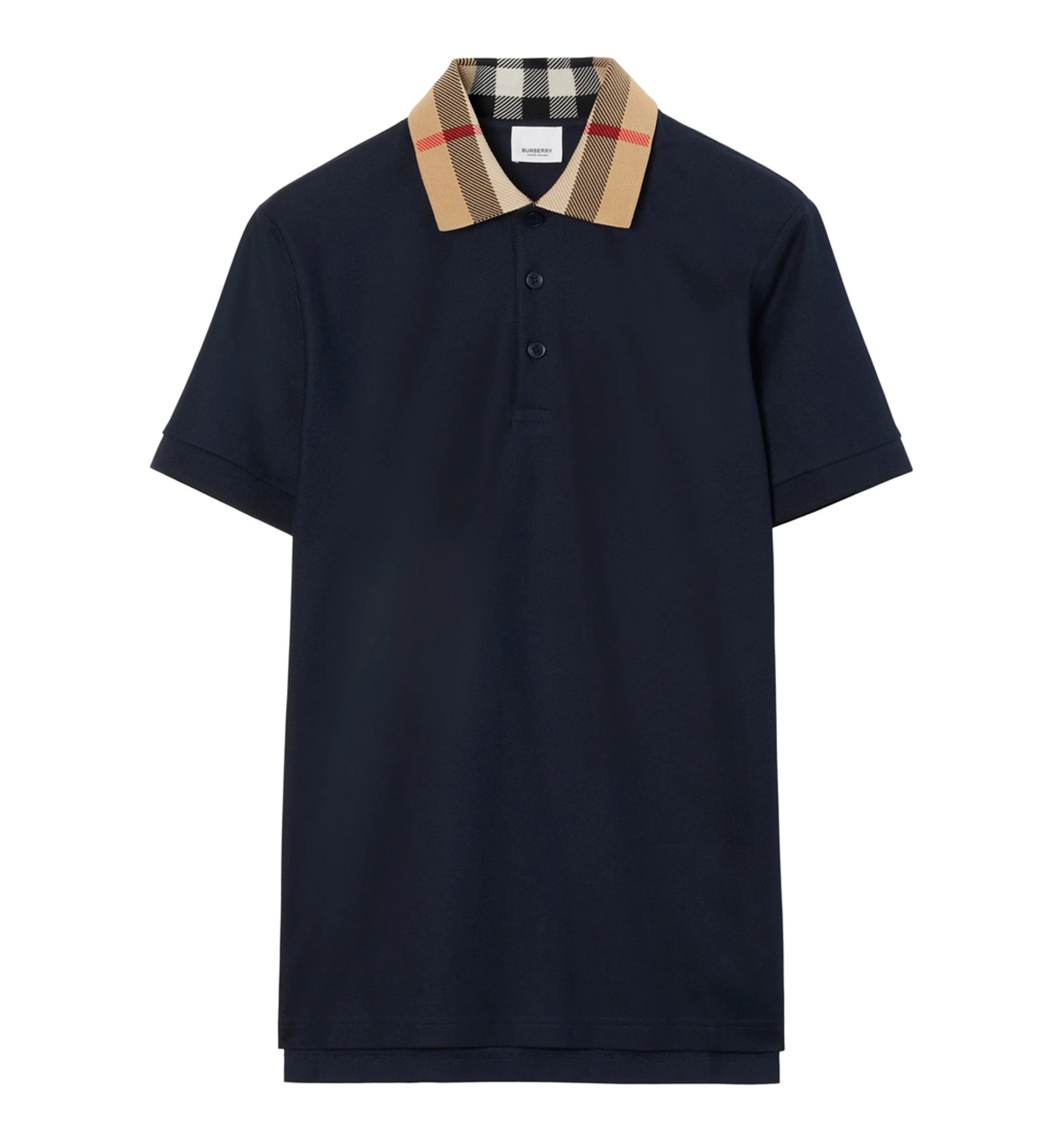 Cody Check-Collar Polo Shirt