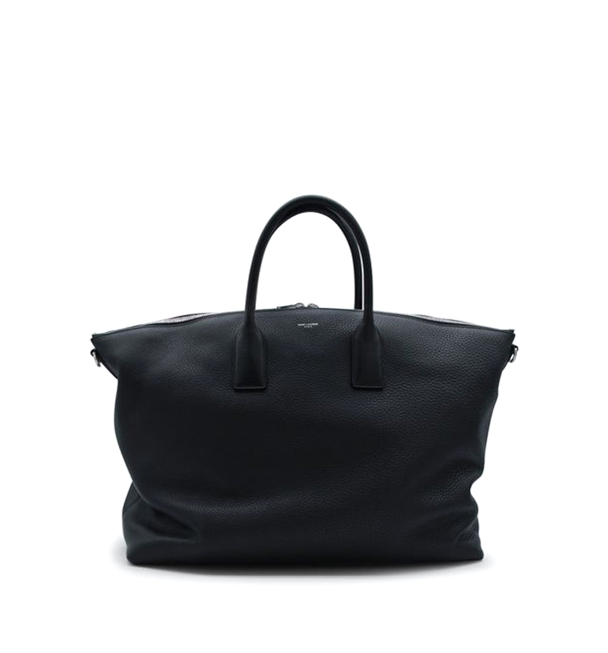 Logo Stamp Zip-Up Tote Bag