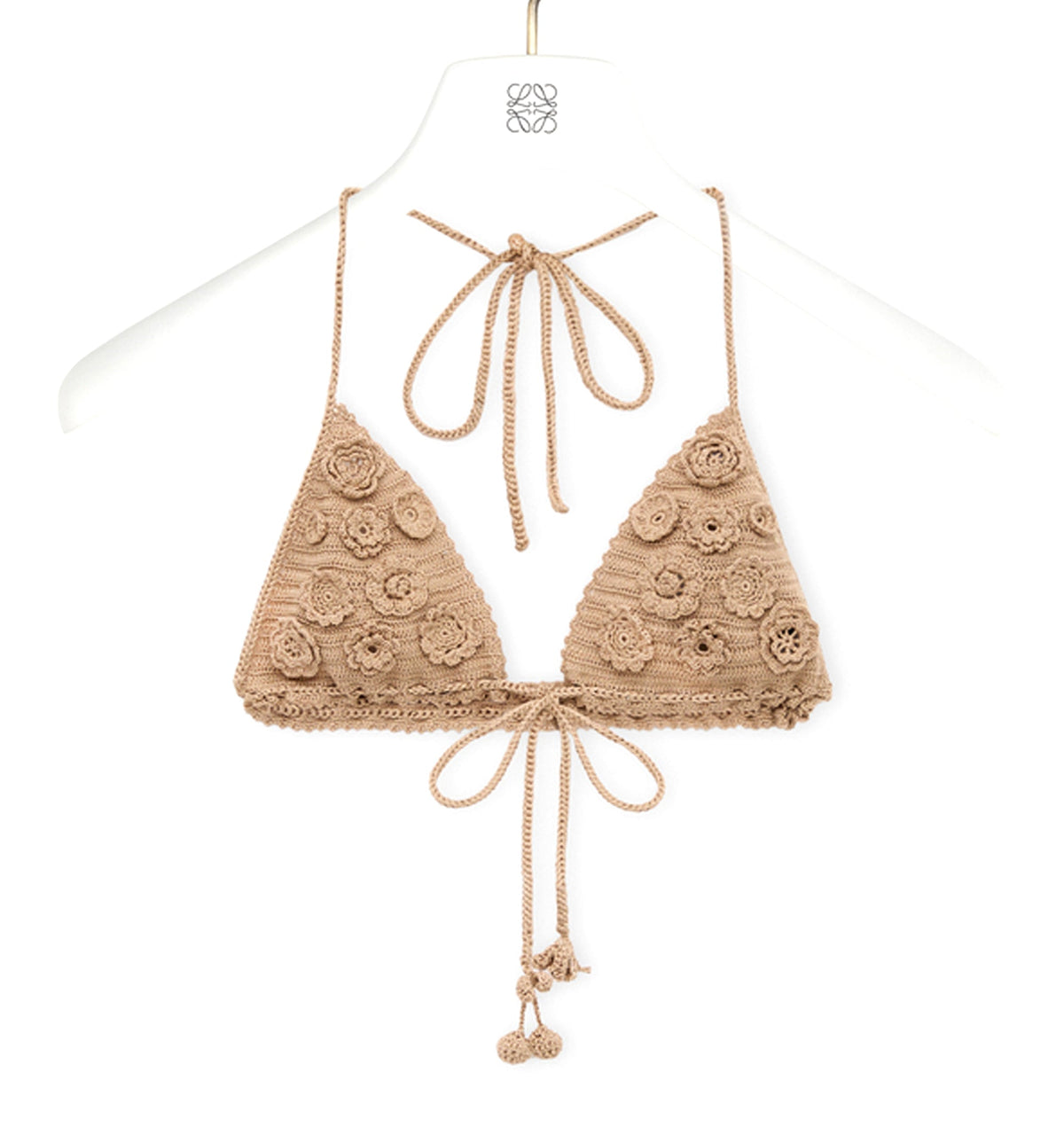 Top in cotton crochet