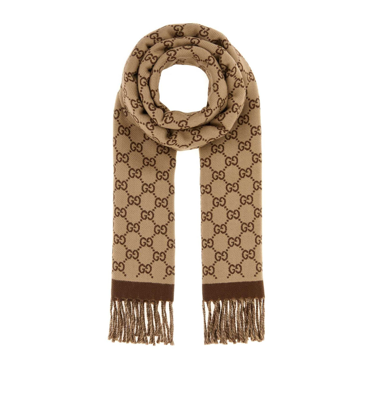 GG wool scarf