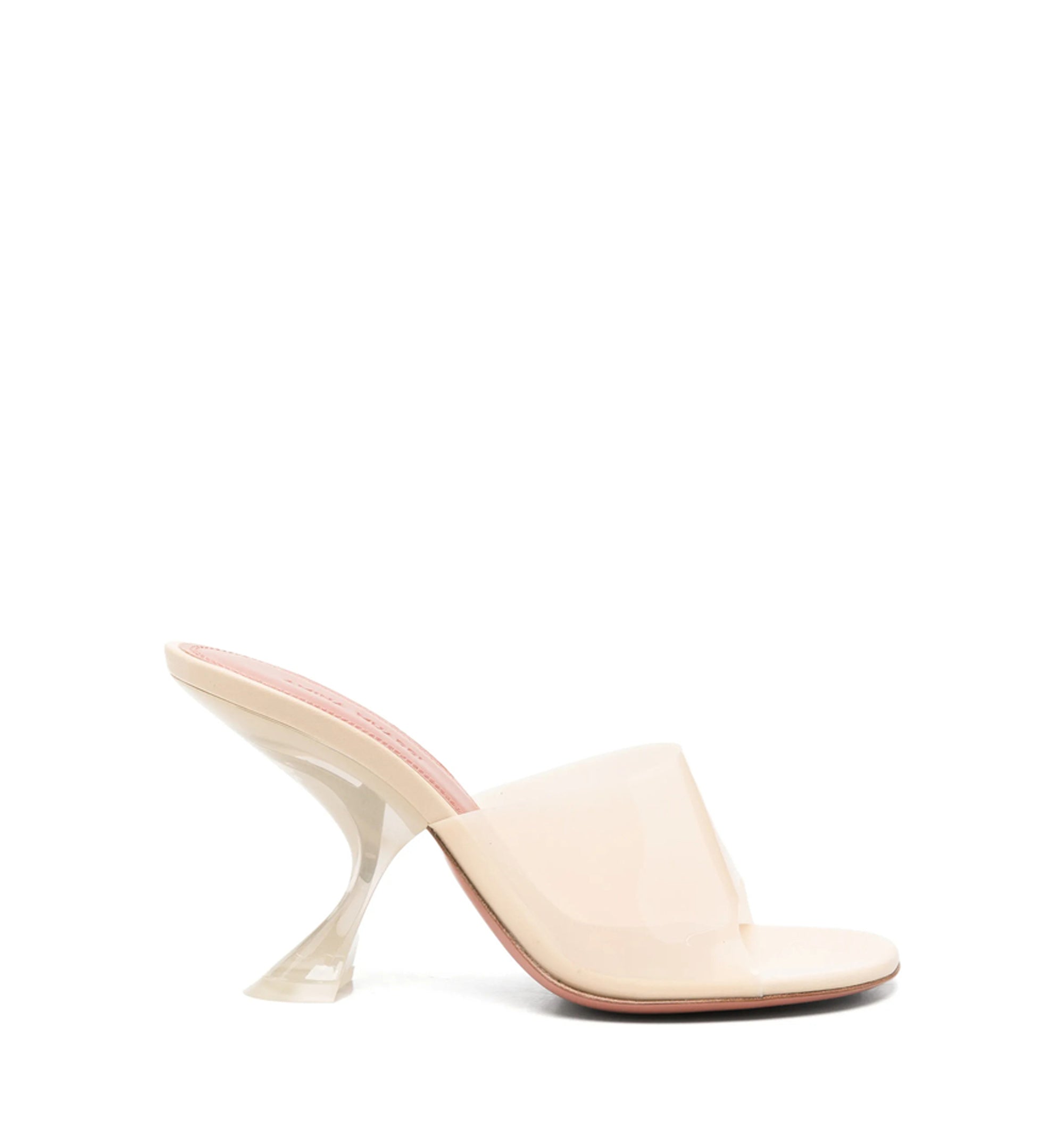 Taylor Glass Slipper 90 Beige Pvc